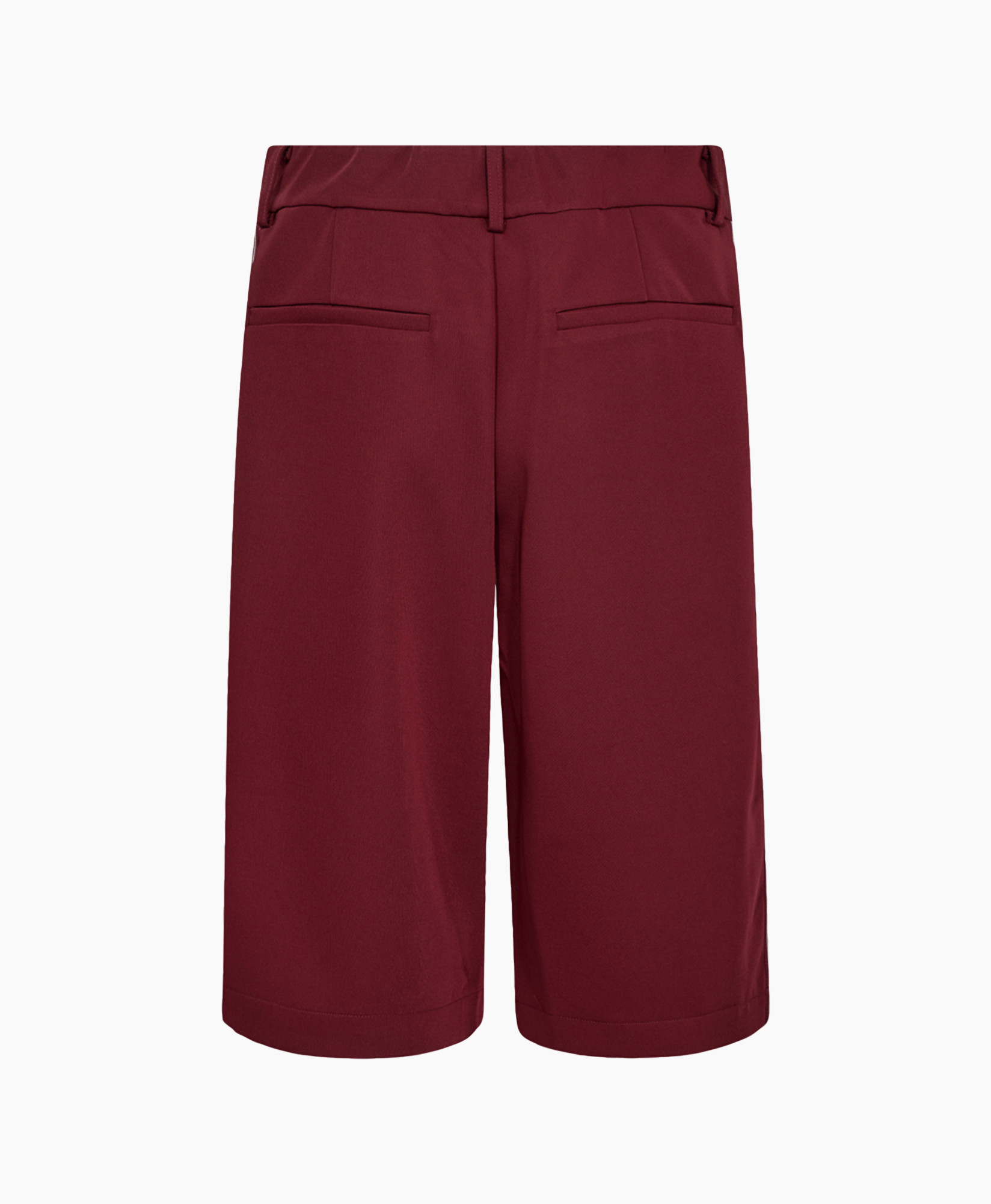 Korte Broek Amina Crease Bordeaux