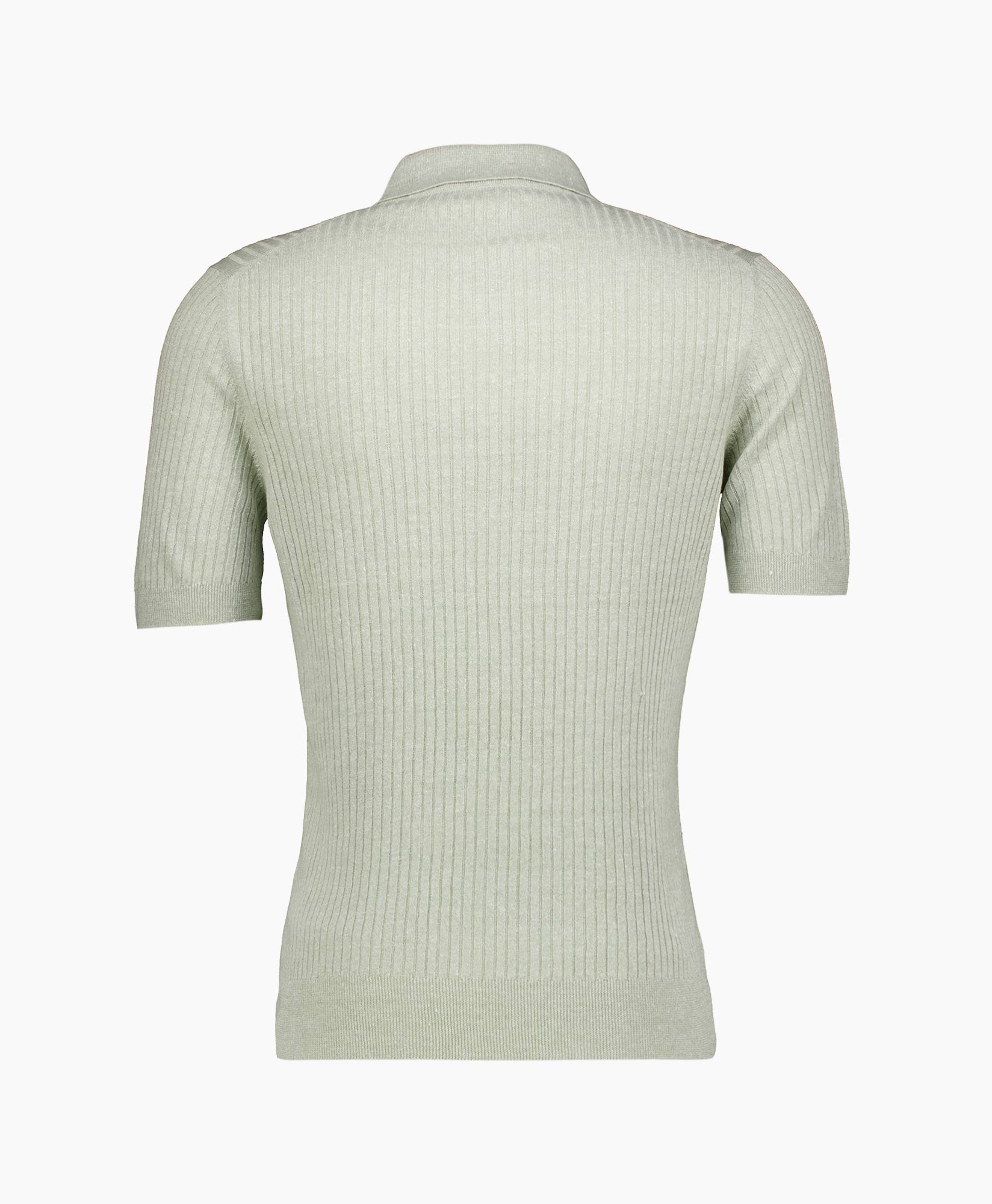 Polo Cotton Linen licht groen