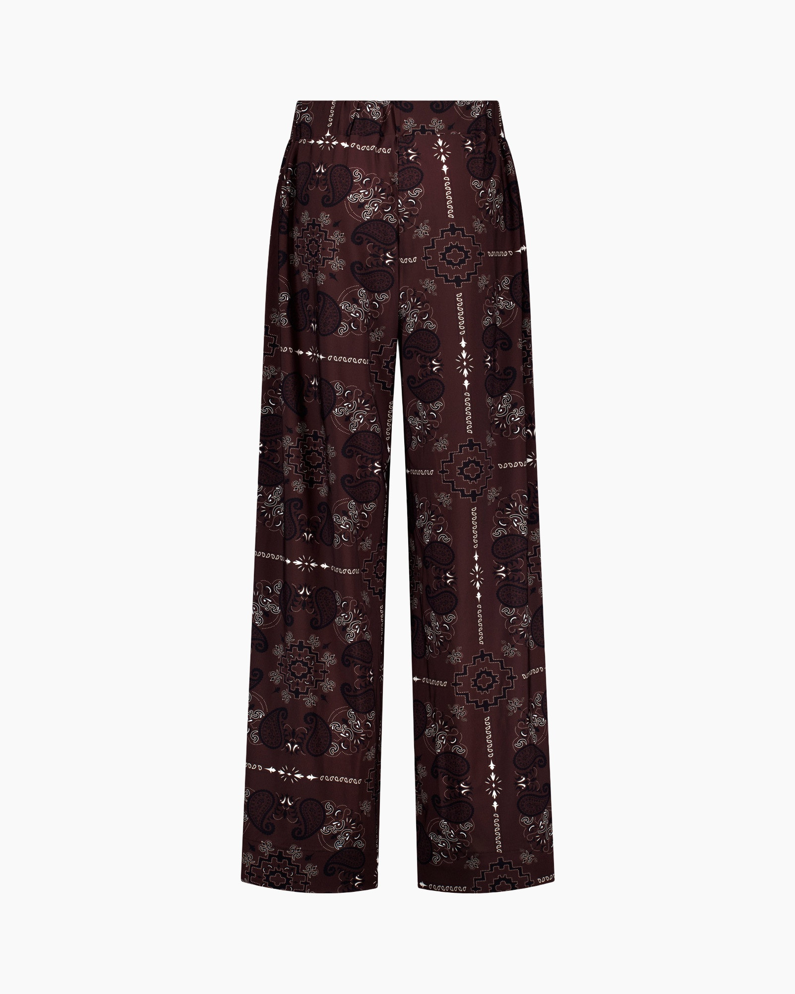 broek, broeken, patroon, paisley, wijdelijn