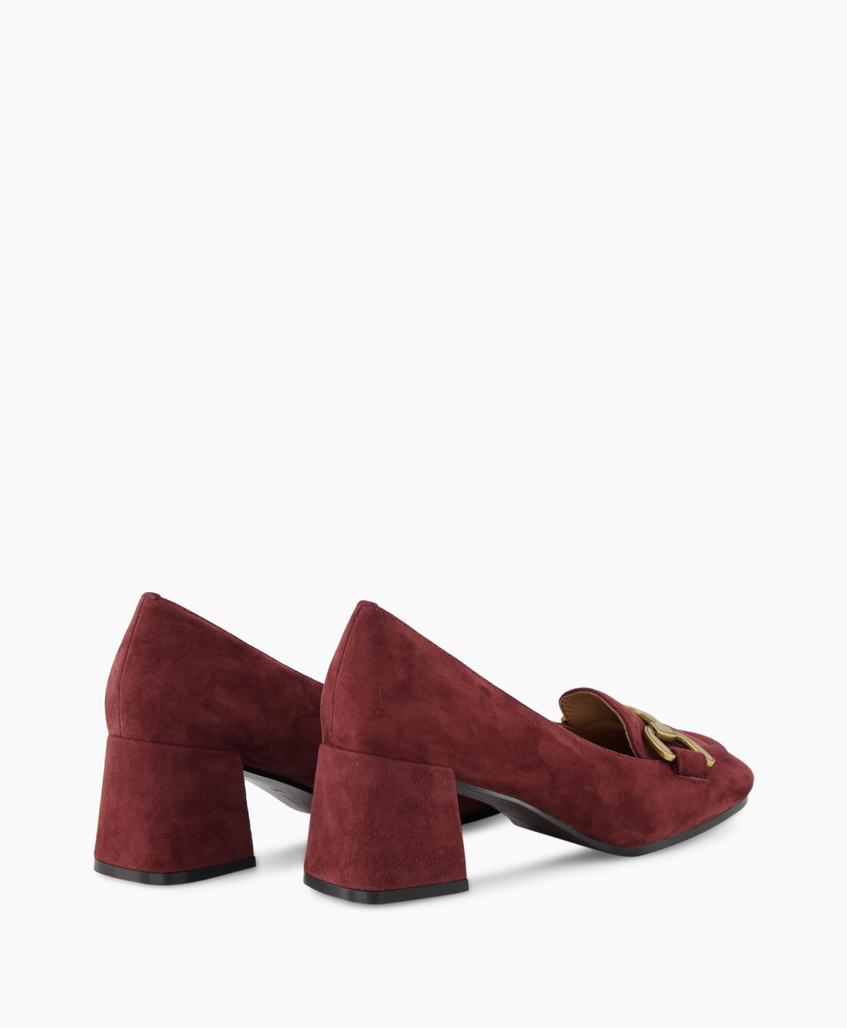 Pump Kid Suede Bordeaux