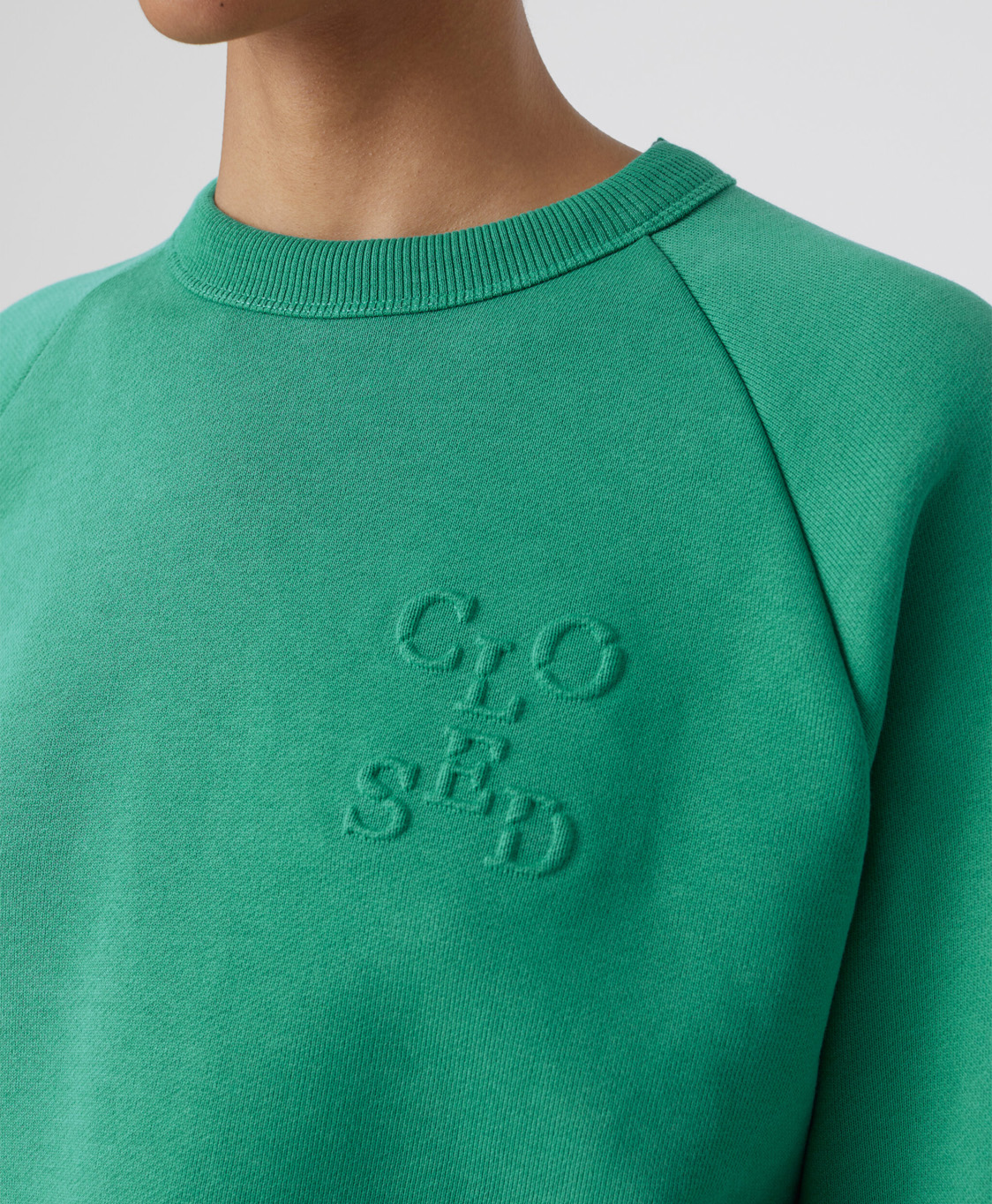 Pullover Crew Neck Long Sleeve Groen