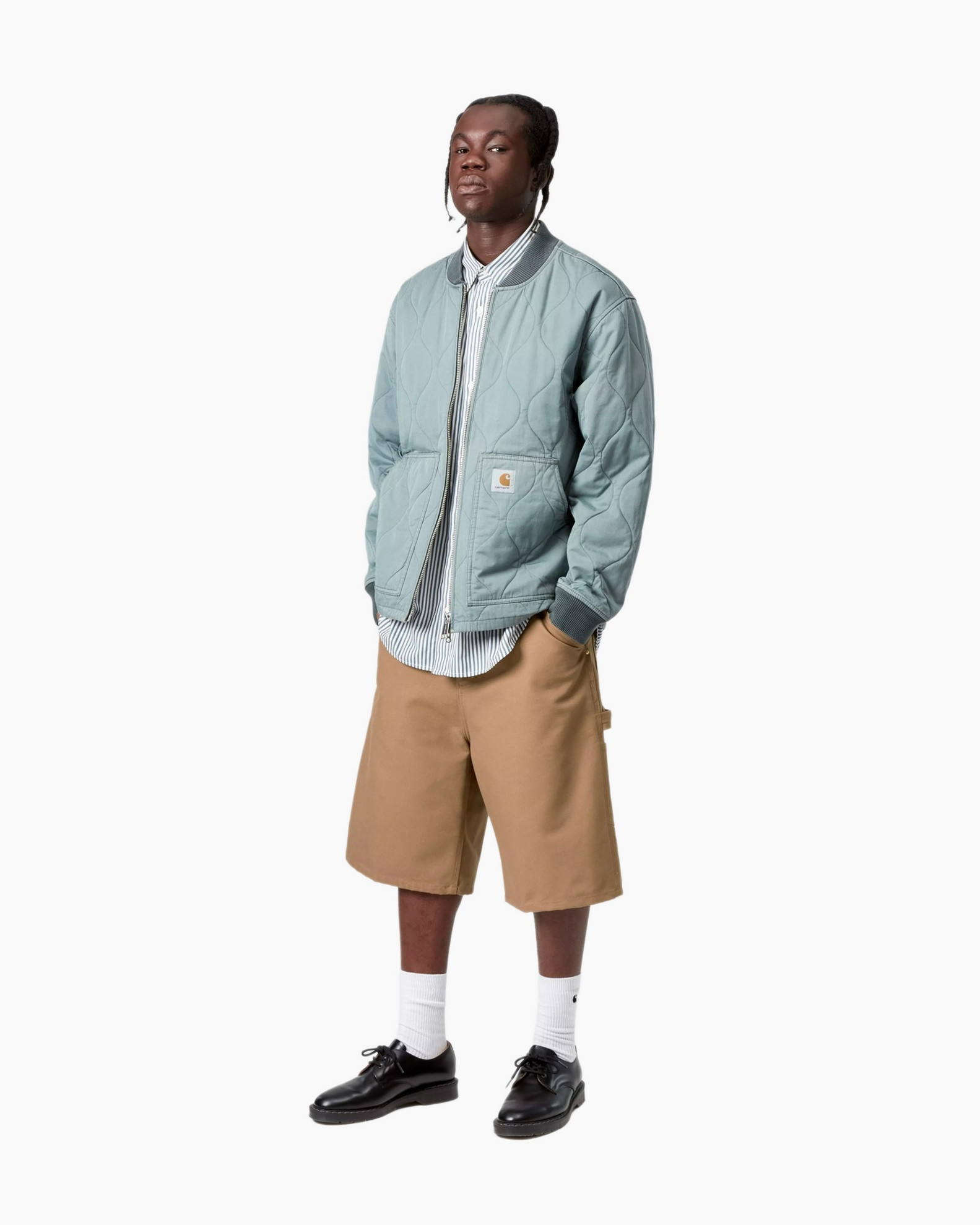 Coat, Jacket, Person, Standing, Long Sleeve