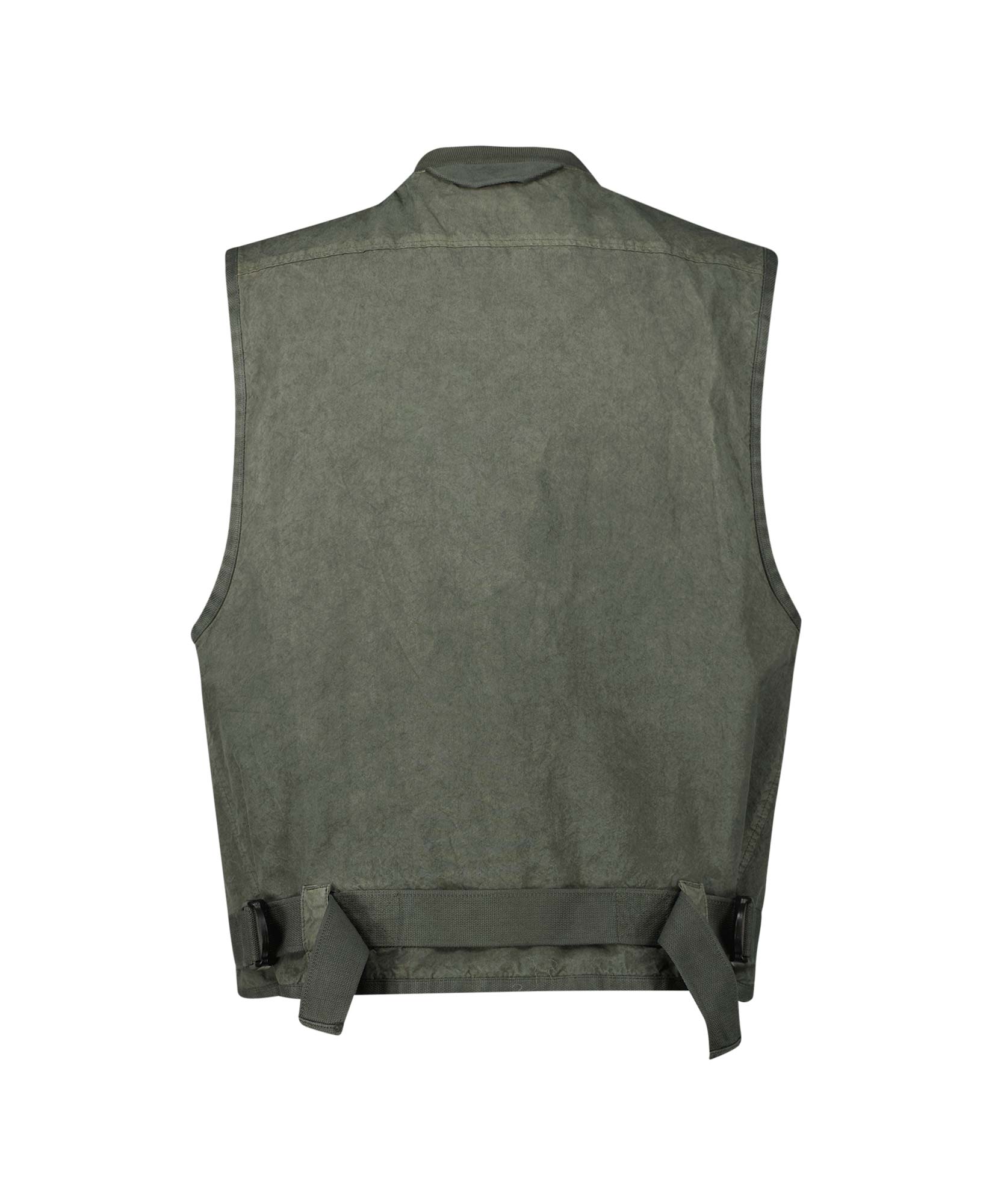 Cp Company Gilet 13cmow255a-006237 Donker Groen
