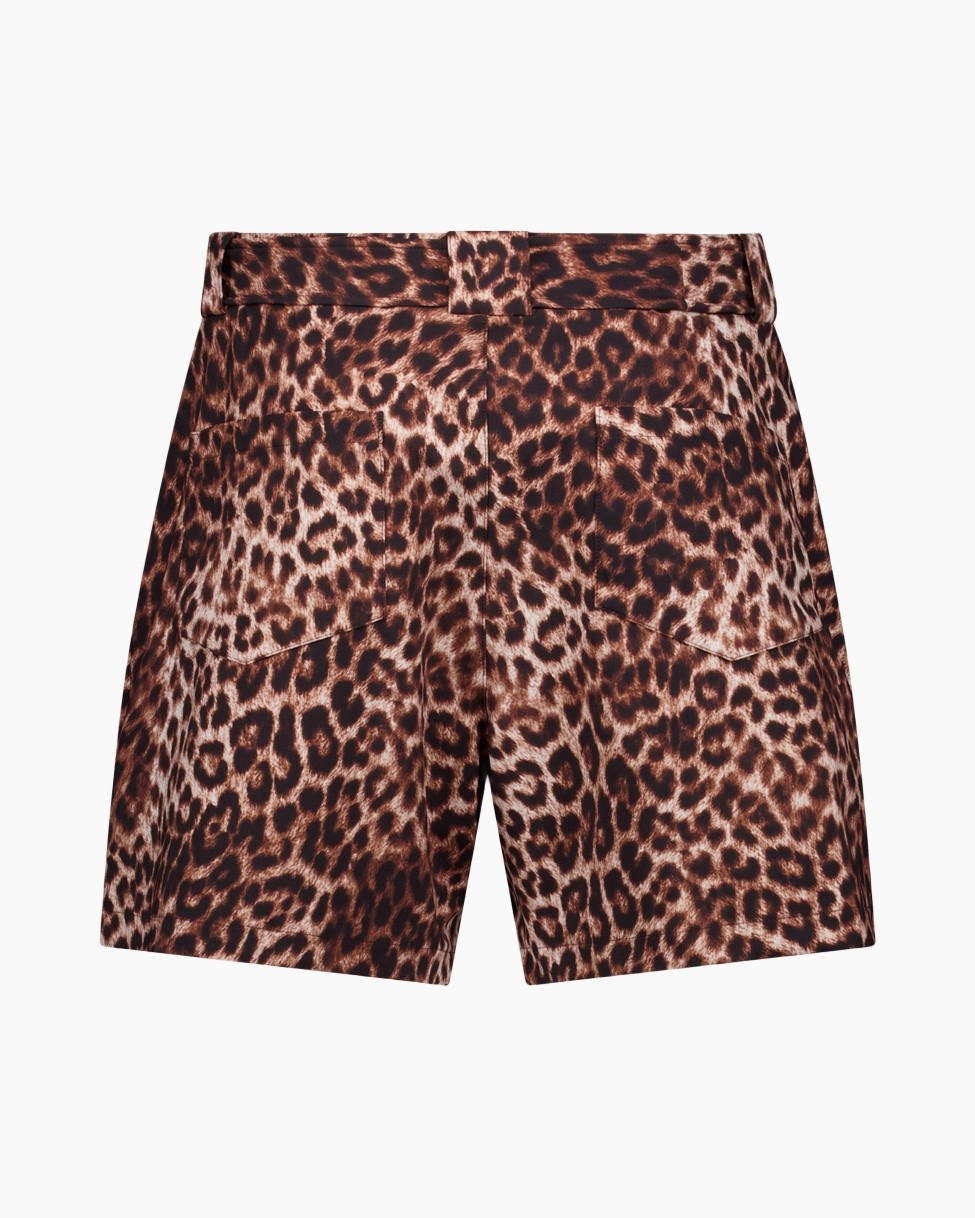luipaardprint, shorts, dierlijk patroone, zomer, casual