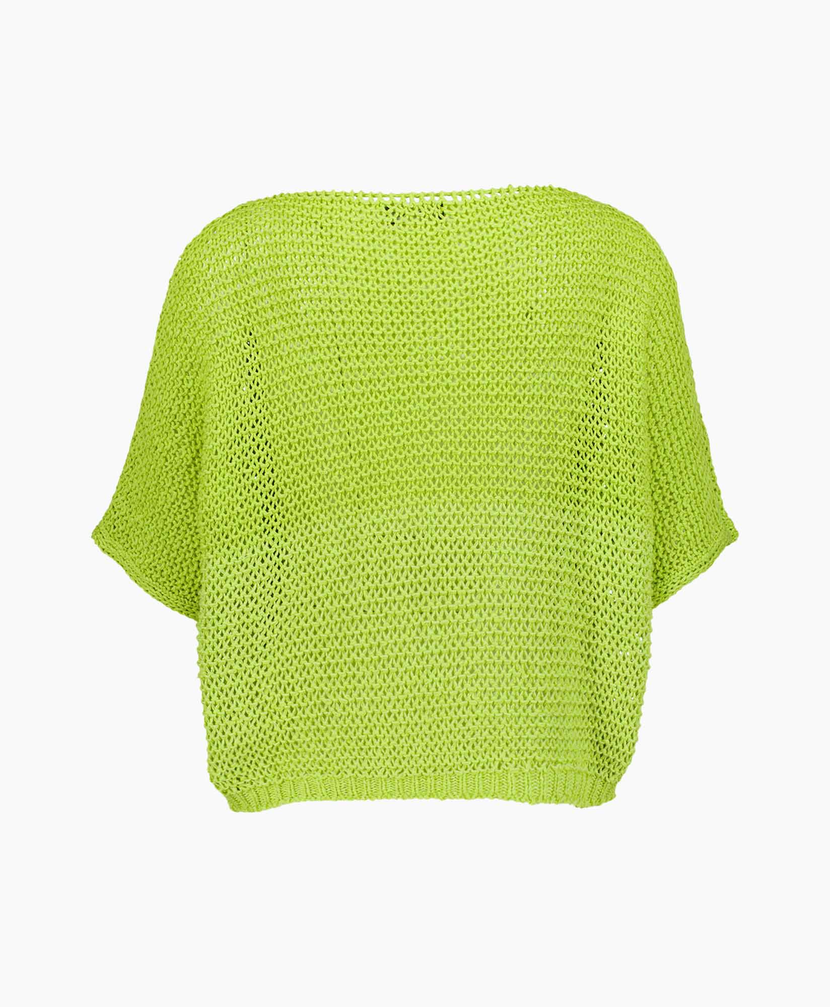 Pullover Cotton Linnen Licht Blauw