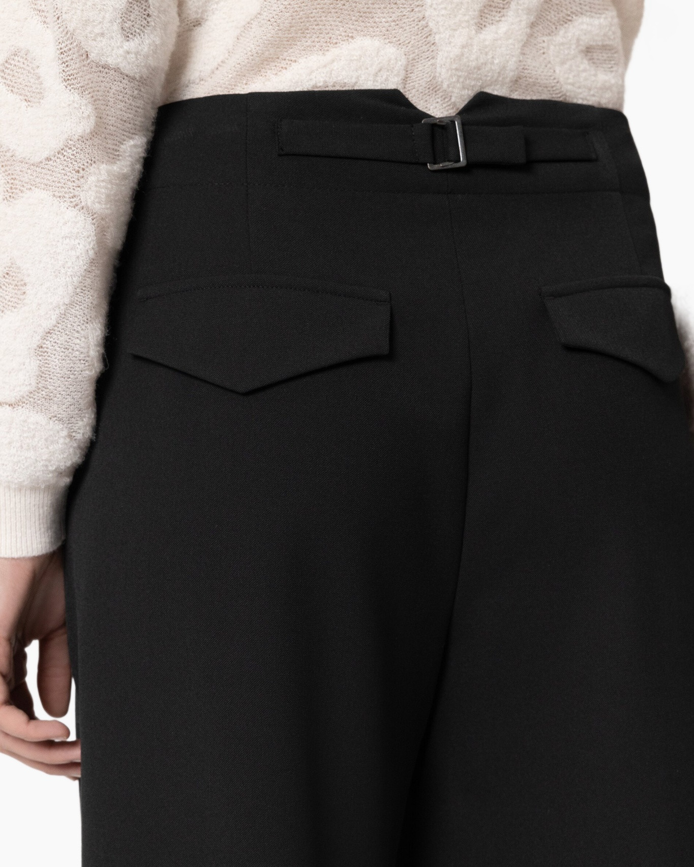 Broek 638864/3453-0 Zwart dessin