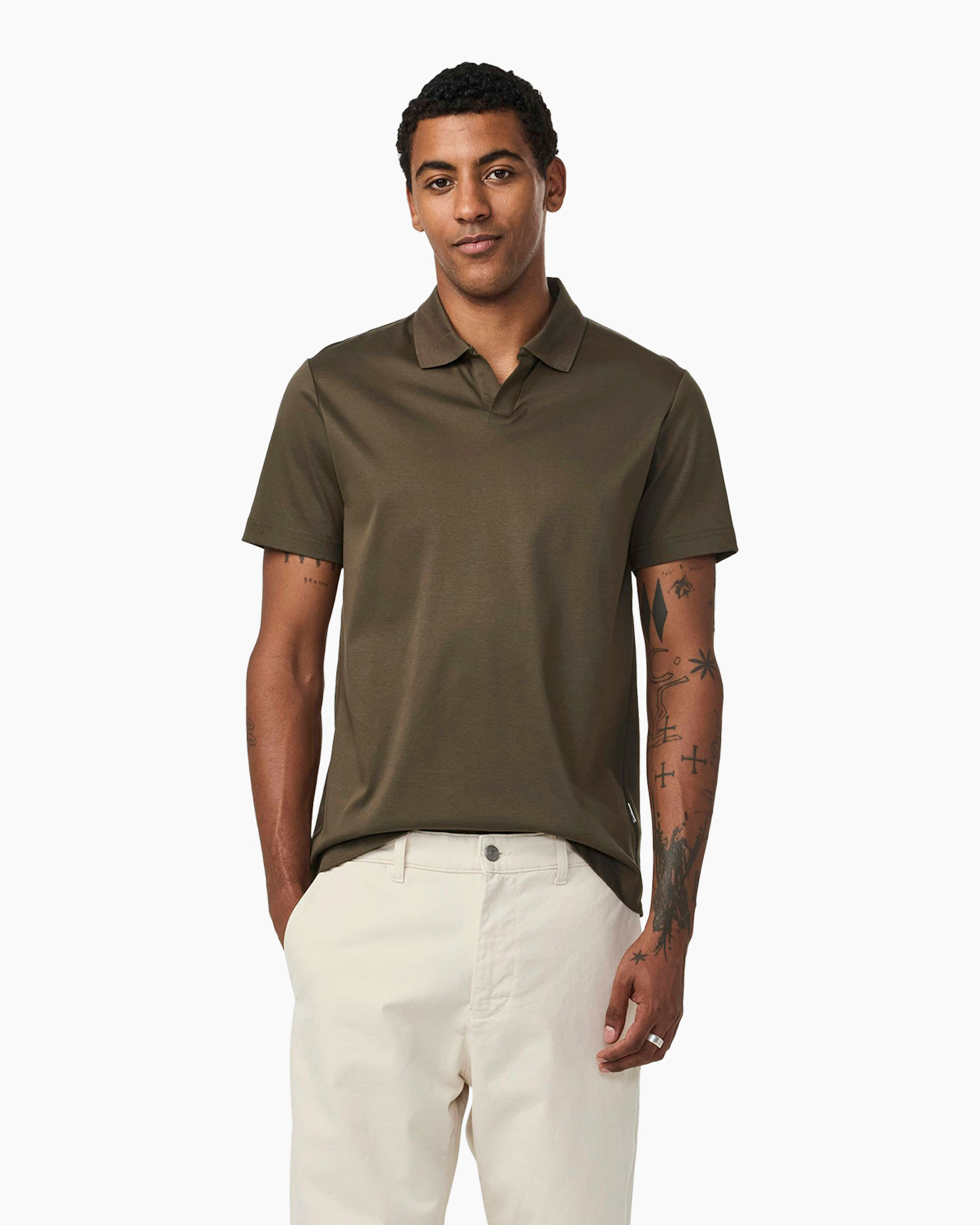 Polo Paul Ss 3525 Groen