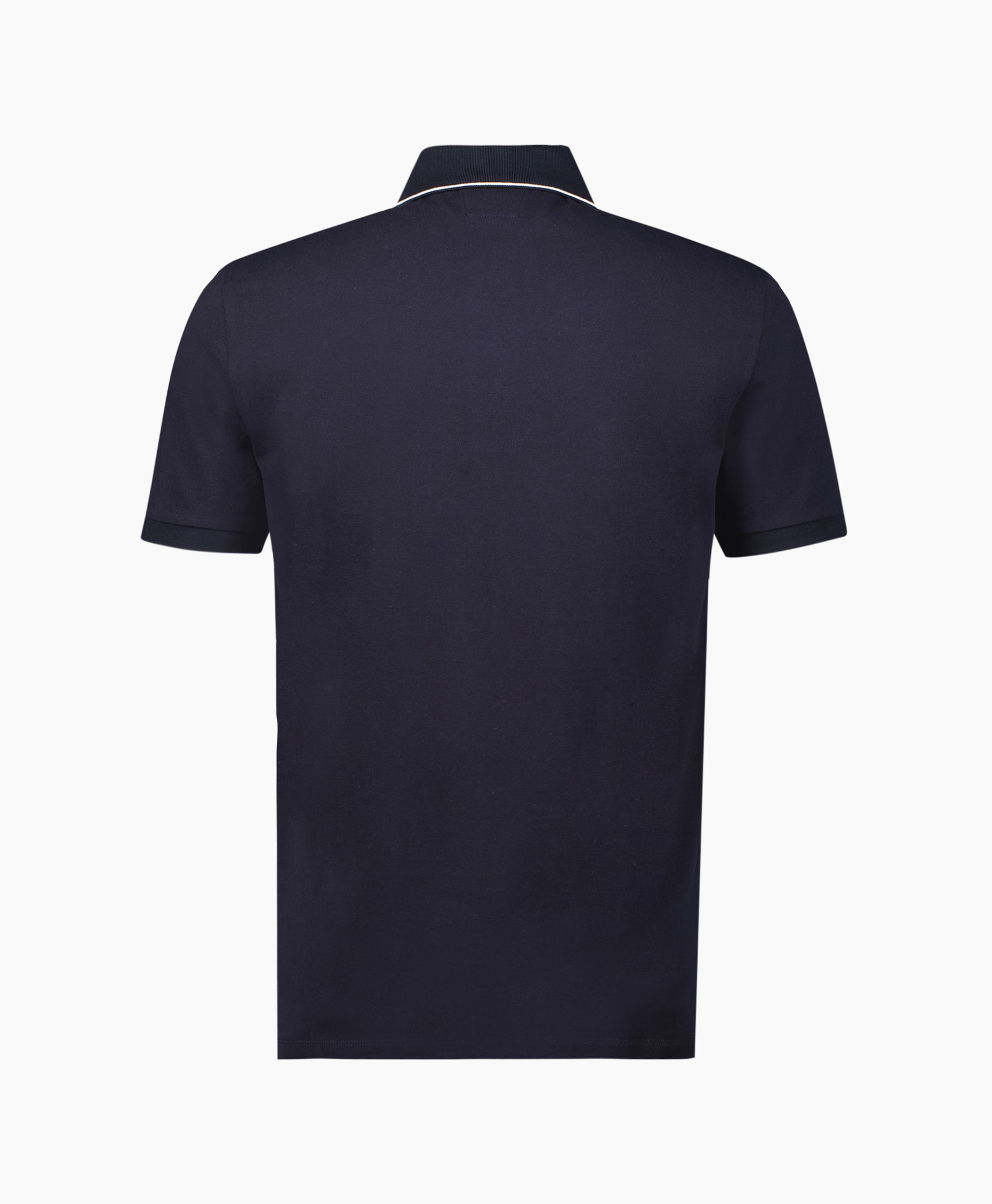 Cp Company Polo Stretch Piquet Regular Donker Blauw
