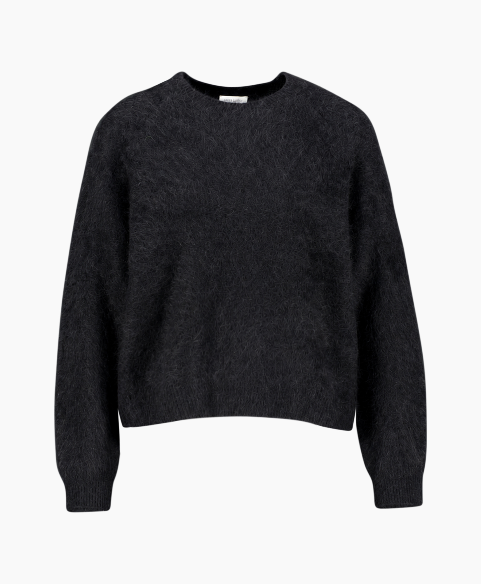 trui, flash, crewneck, donkergrijs, gebreid