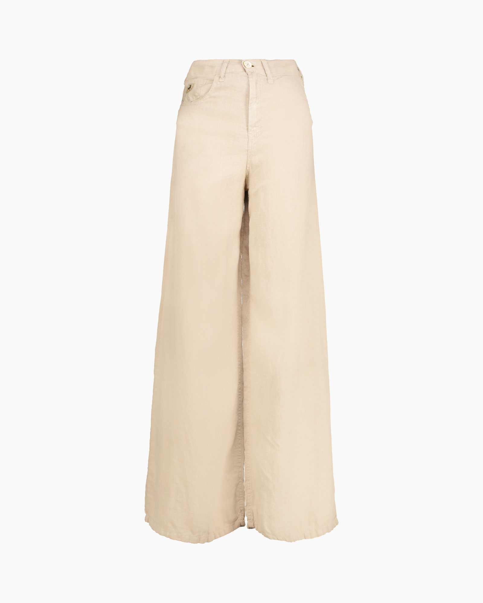 Pantalon Marlene 6649 Linen Colour Licht Blauw