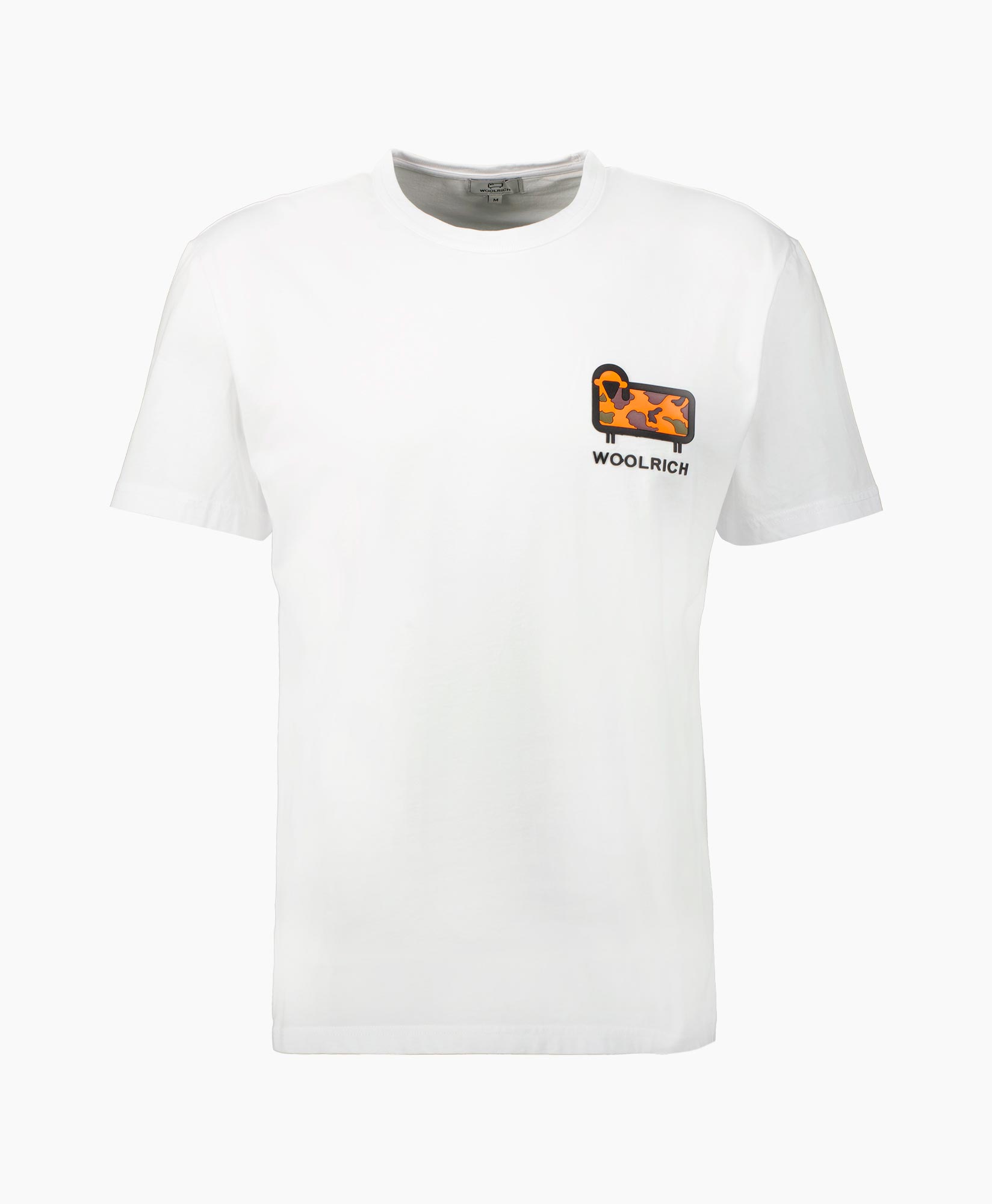Woolrich  T-shirt Korte Mouw Lakeside Wit