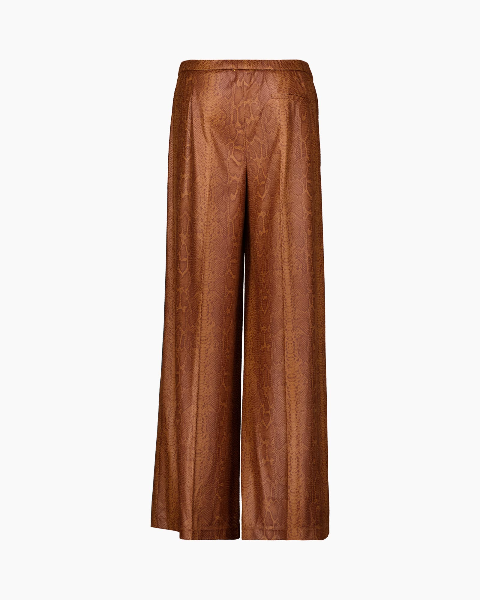Broek Python Print Ecosuede Bruin