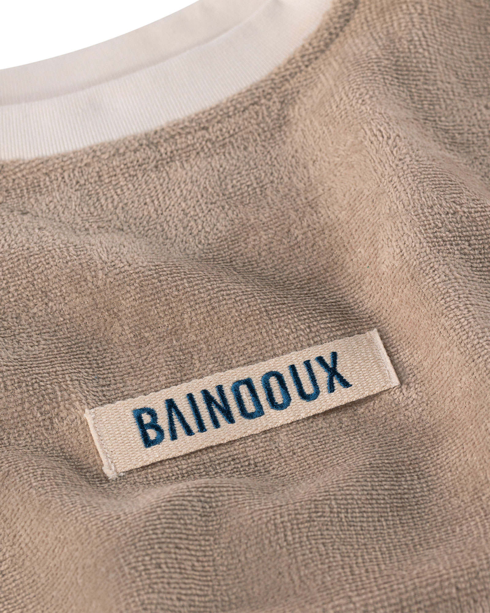 towel, beige, label, brand tag, texture