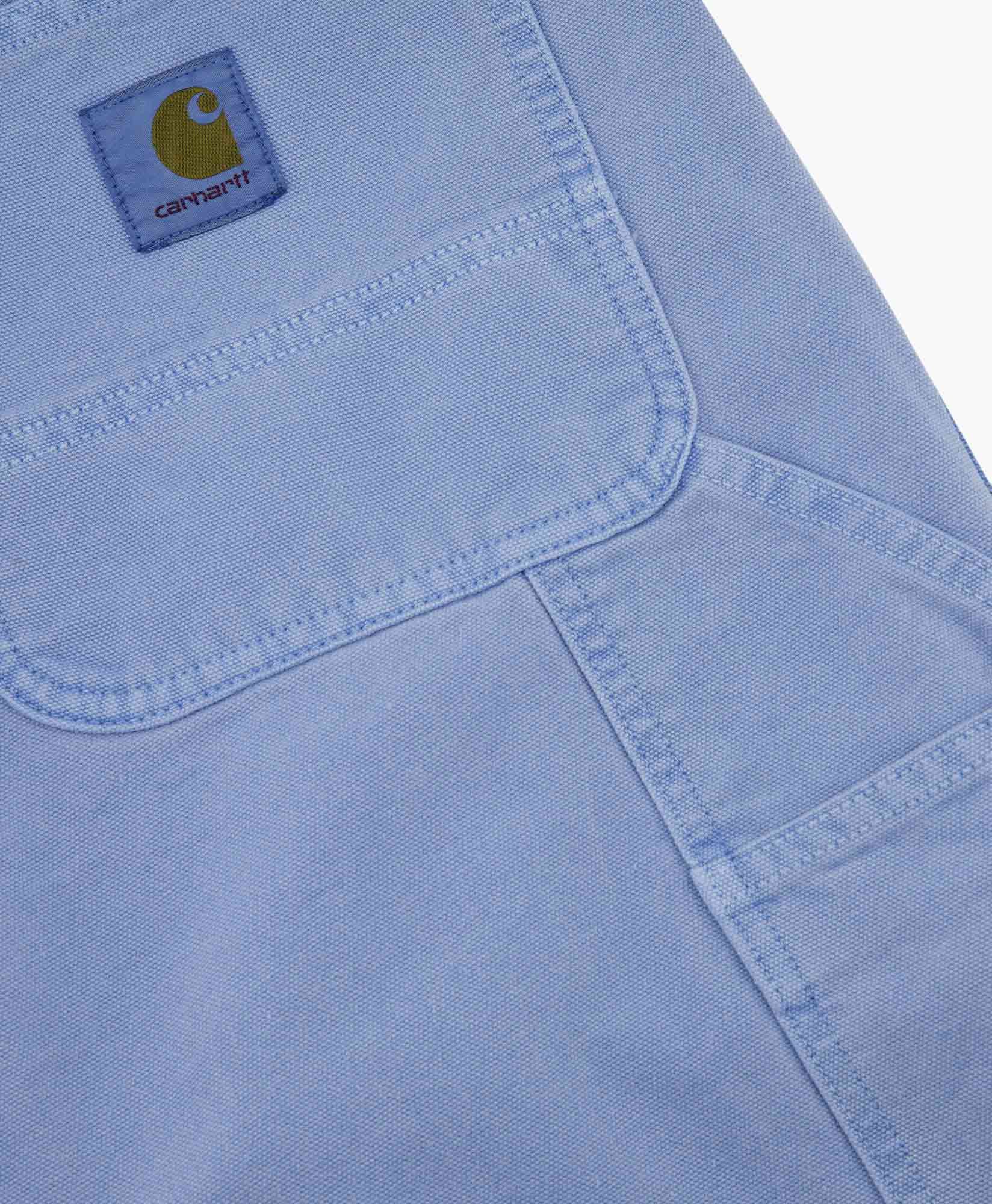 Carhartt Wip Broek Double Knee Licht Blauw