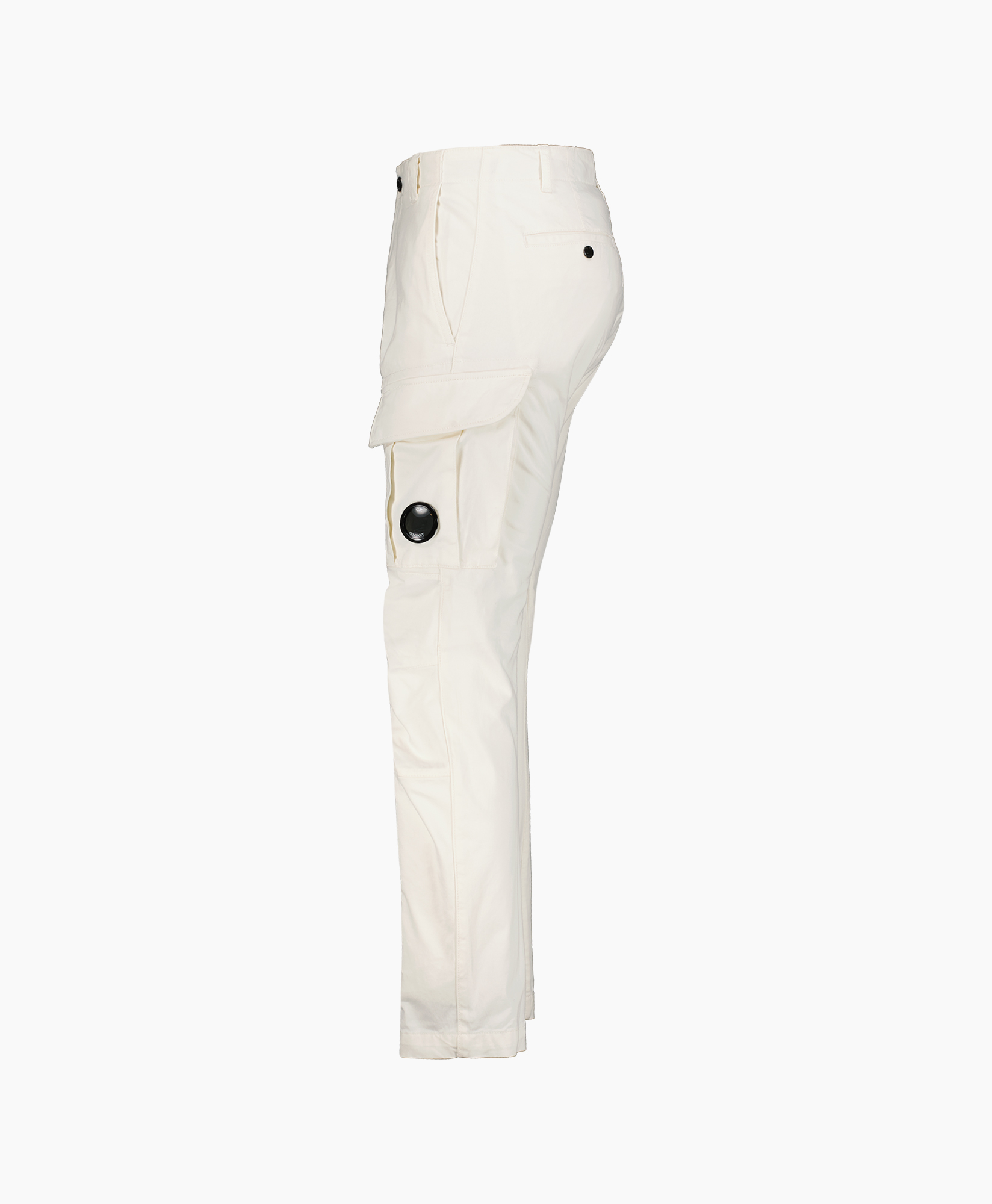 Cp Company Cargobroek Stretch Sateen Cargo Wit