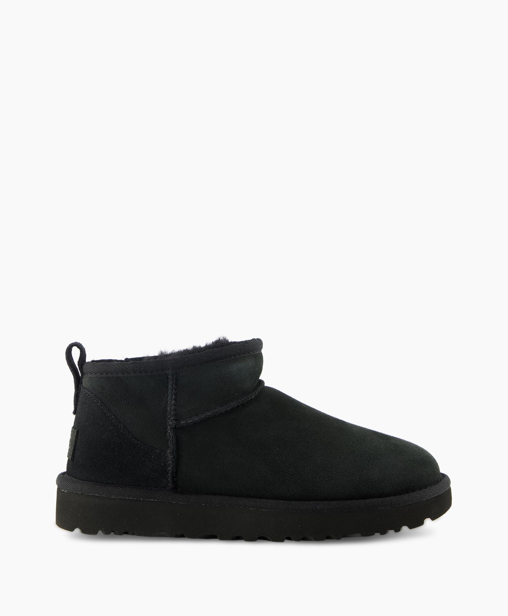 ergens bij betrokken zijn stap Voorkeursbehandeling Ugg Enkellaars Winterboot Classic Ultra Mini Zwart