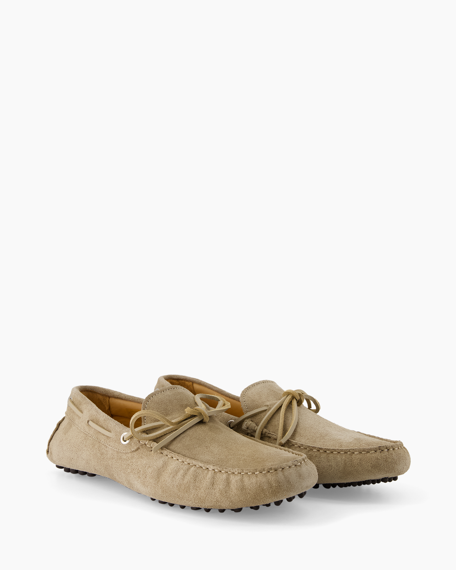 moccasins, drivers, suede, veters, beige