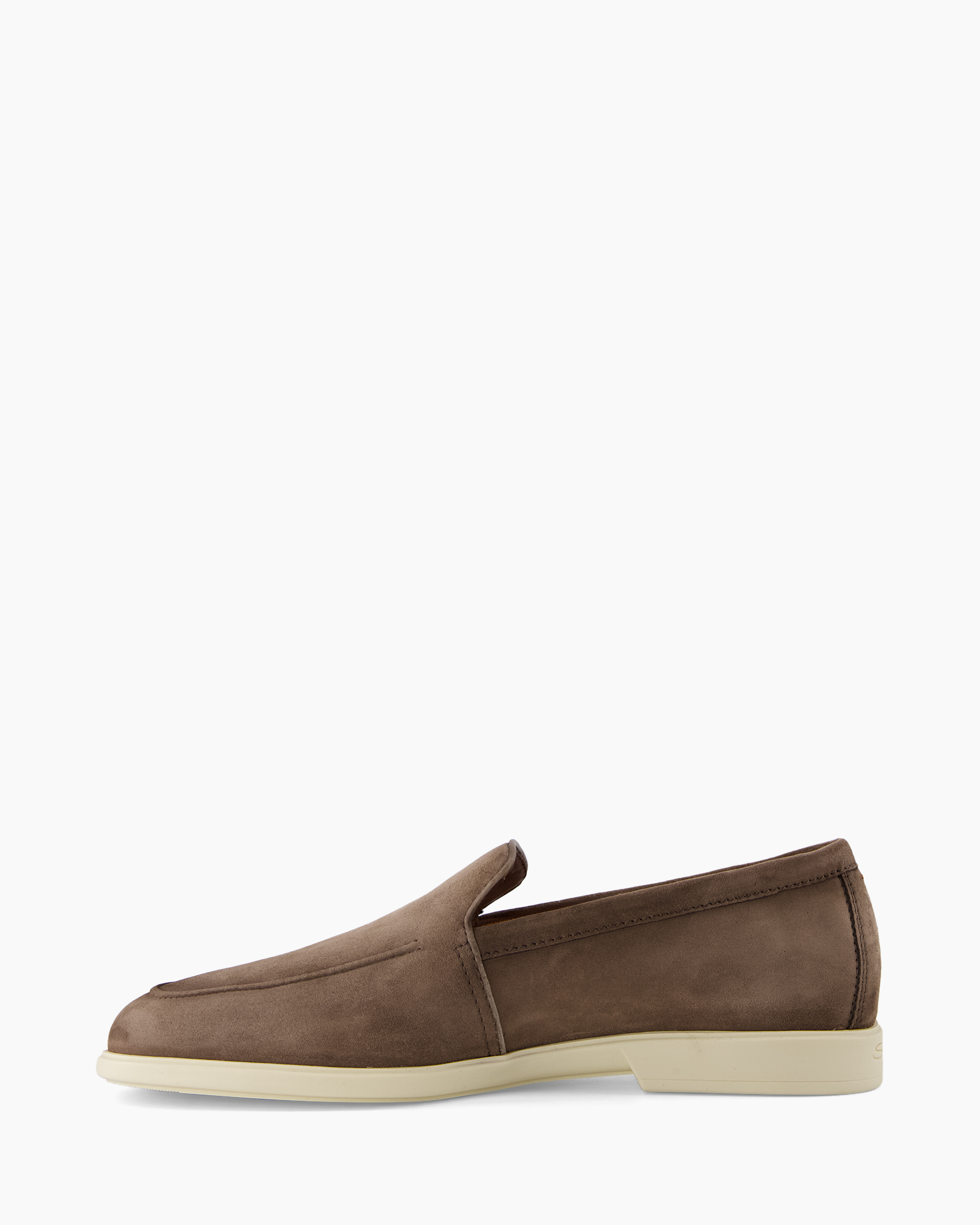 loafer, slip-on, bruin, suede, zool