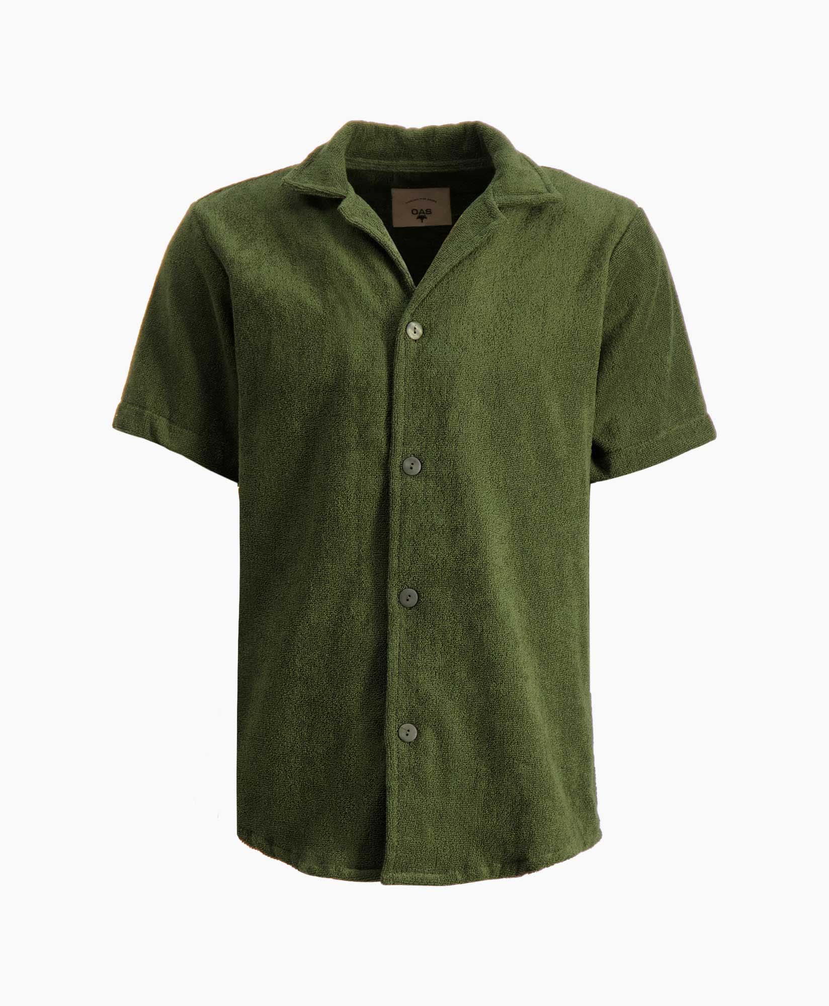 Oas Overshirt Army Cuba Terry Groen