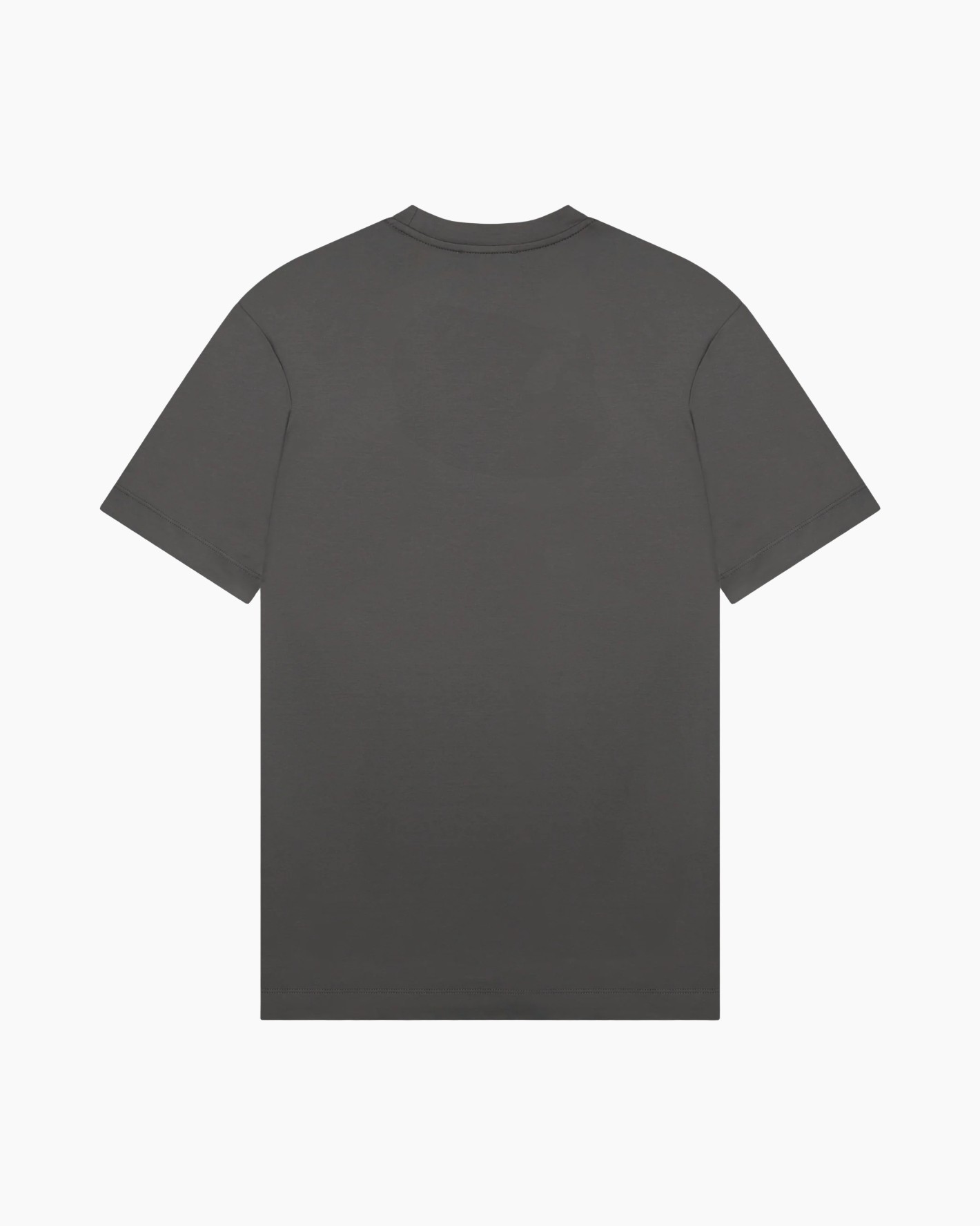 t-shirt, korte mouwen, grijs, egale, katoen