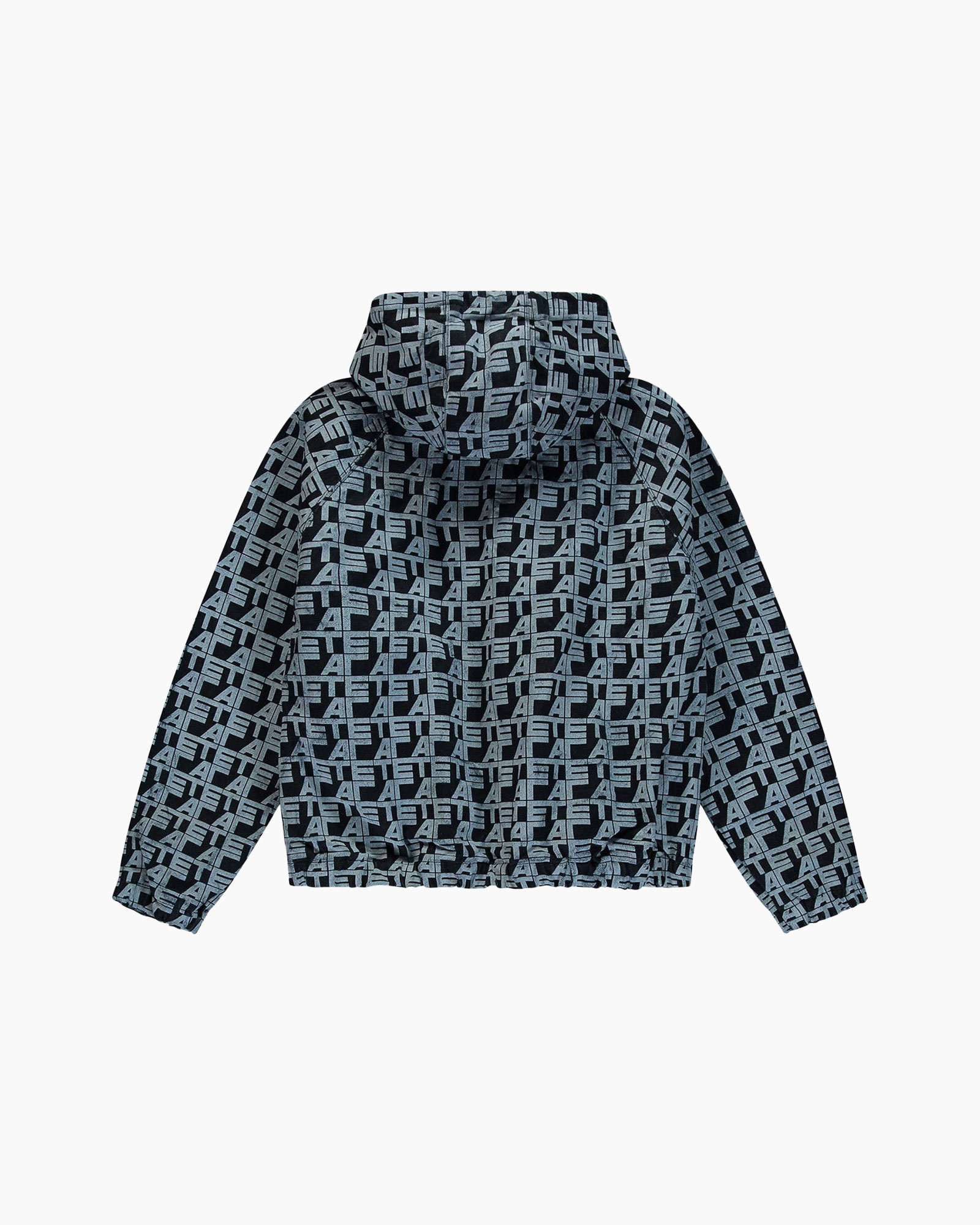 hoodie, pullover, losdr?, grafisch, patroon