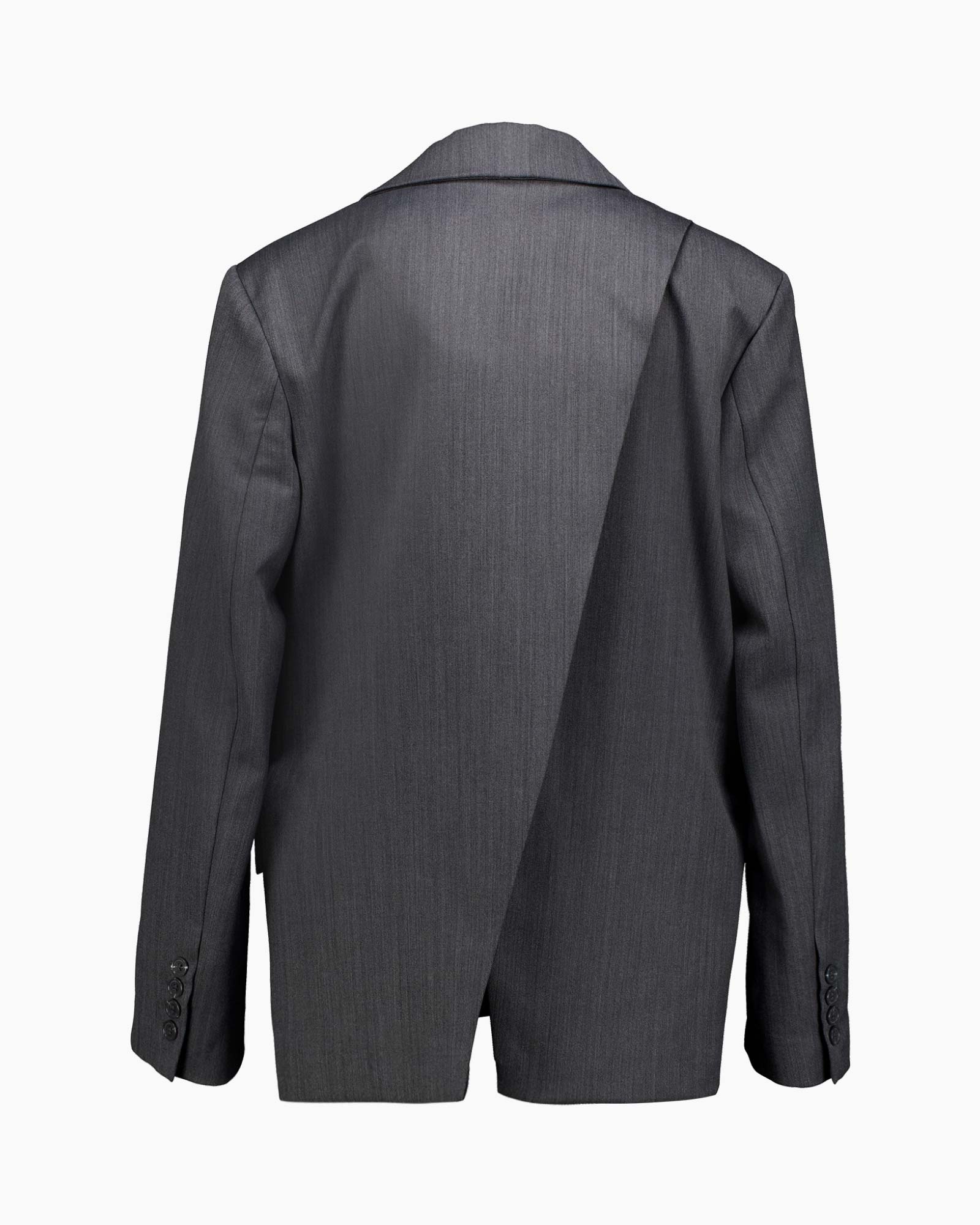 Jasje Fenia Ls Oversized Blazer Grijs