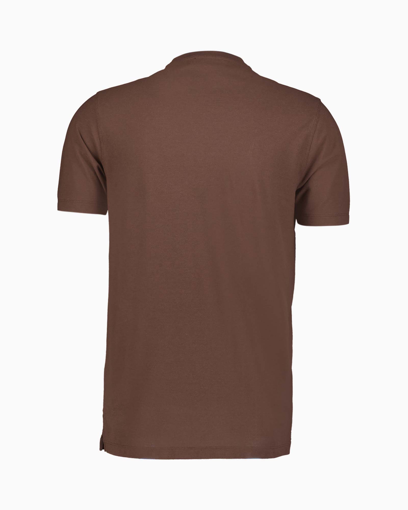 Icecotton T-shirt Donker Bruin
