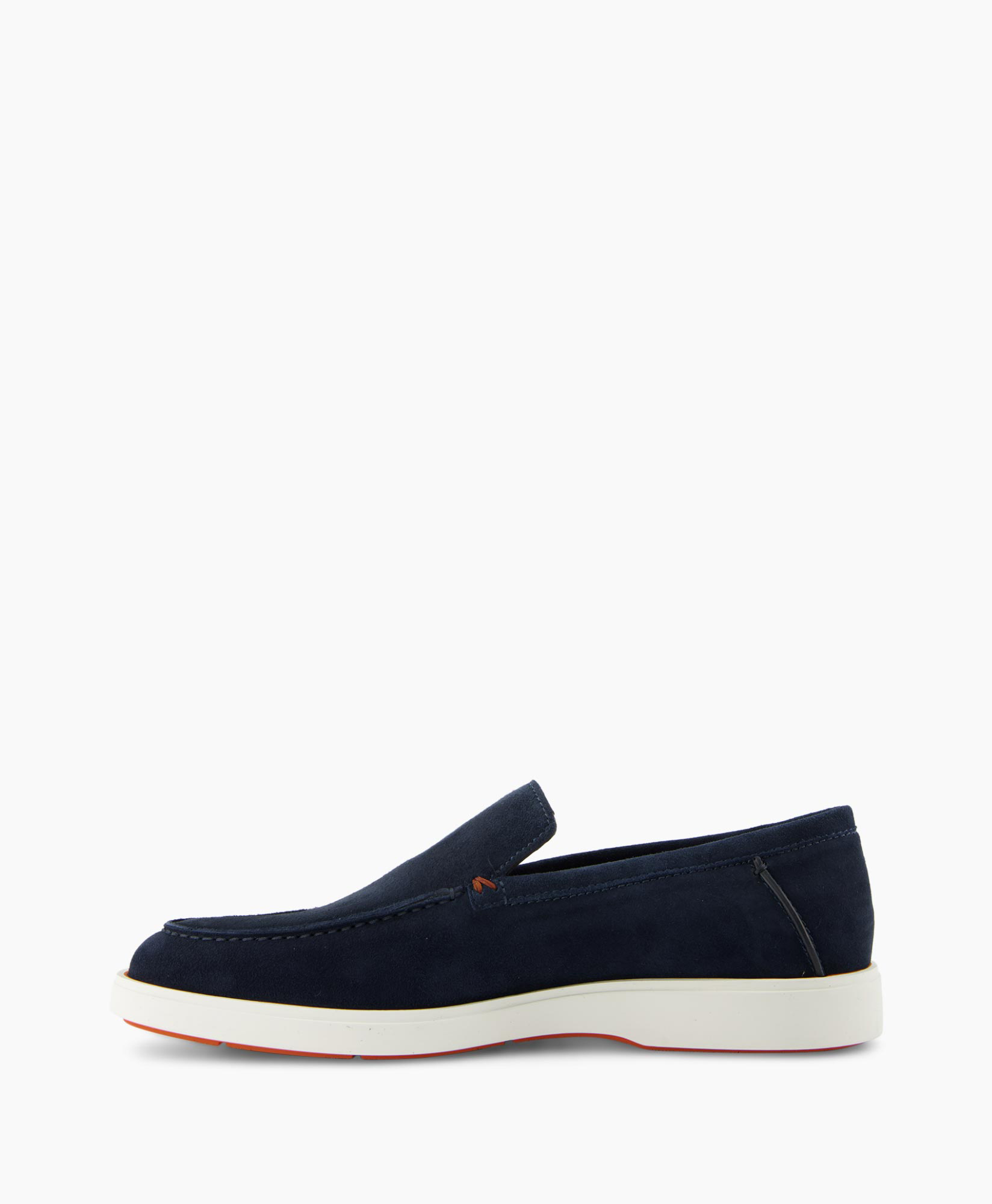 Santoni Loafer Drain Barsykse Donker Blauw