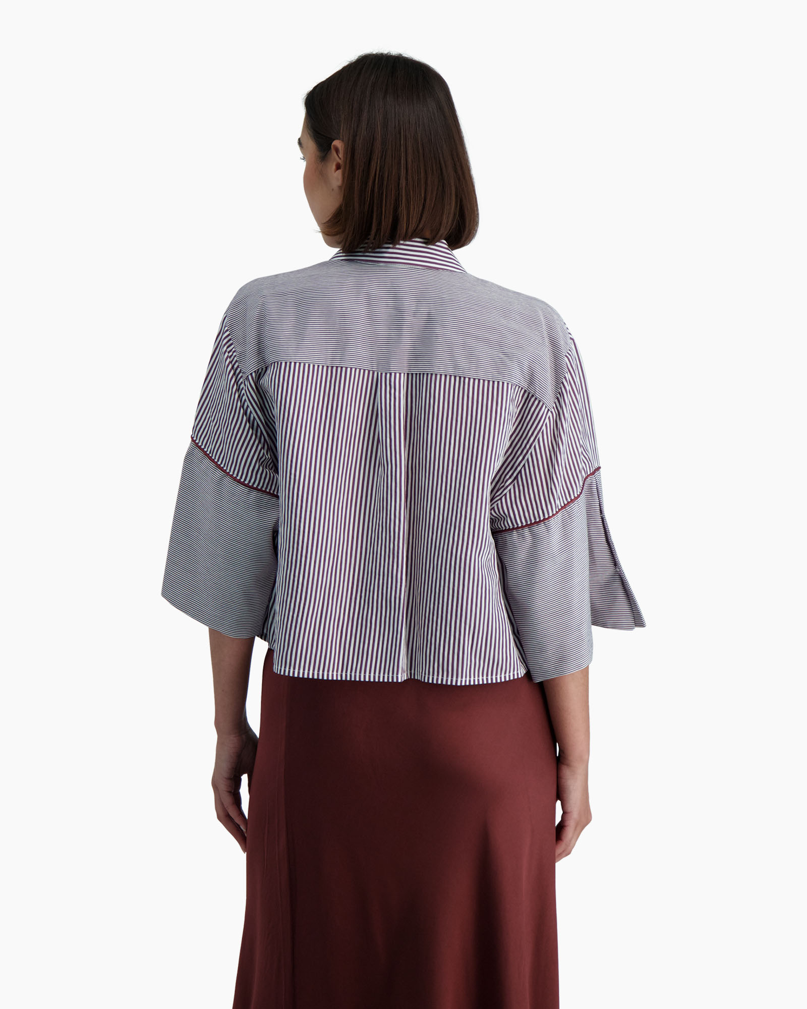 Blouse Fivizzano Bordeaux