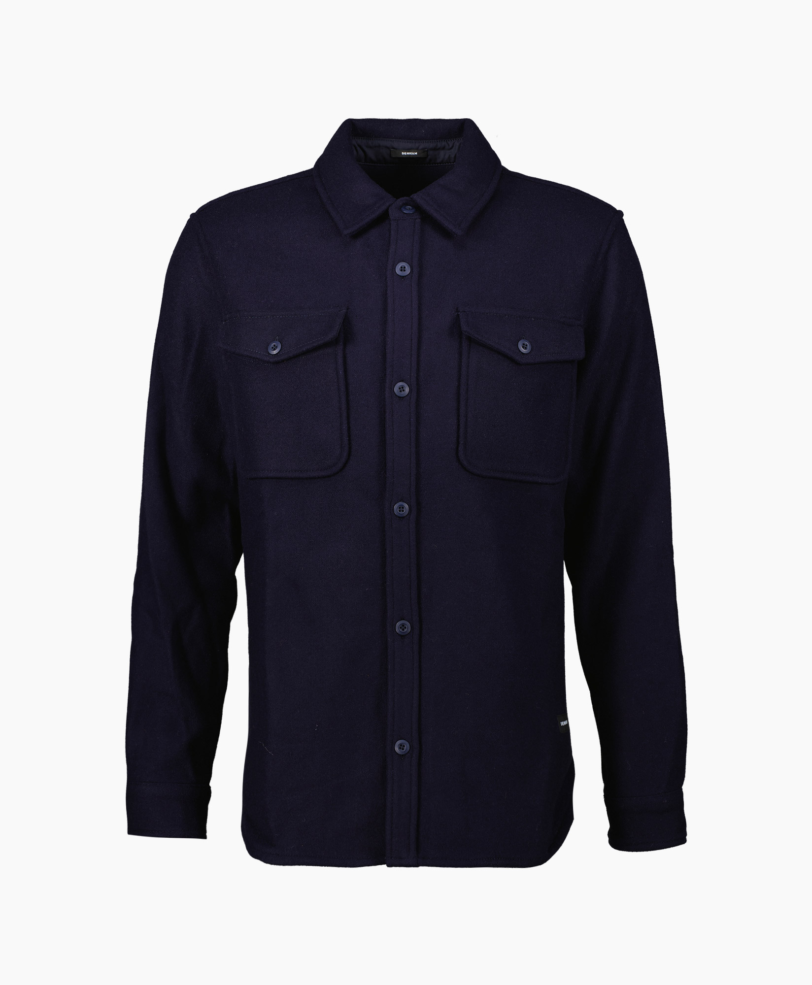 Denham Coat Branson Overshirt Swm Zwart