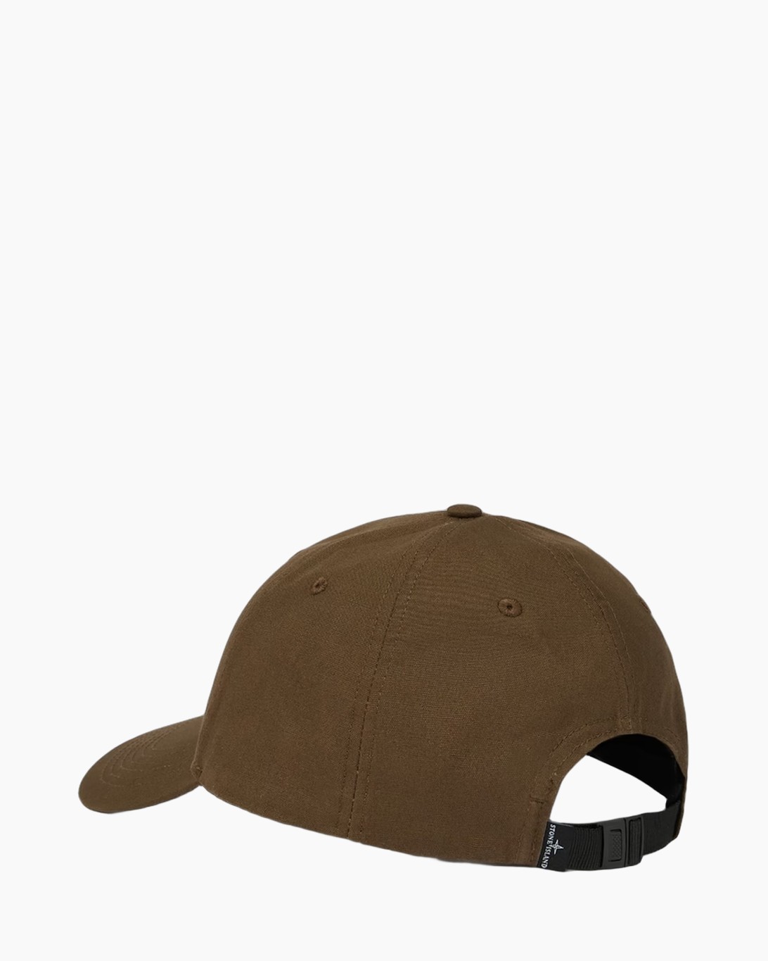 petcaps?, but wait, petrolhoed, bruin, katoen, geverfde/embossed logo, zes-delig panelen
