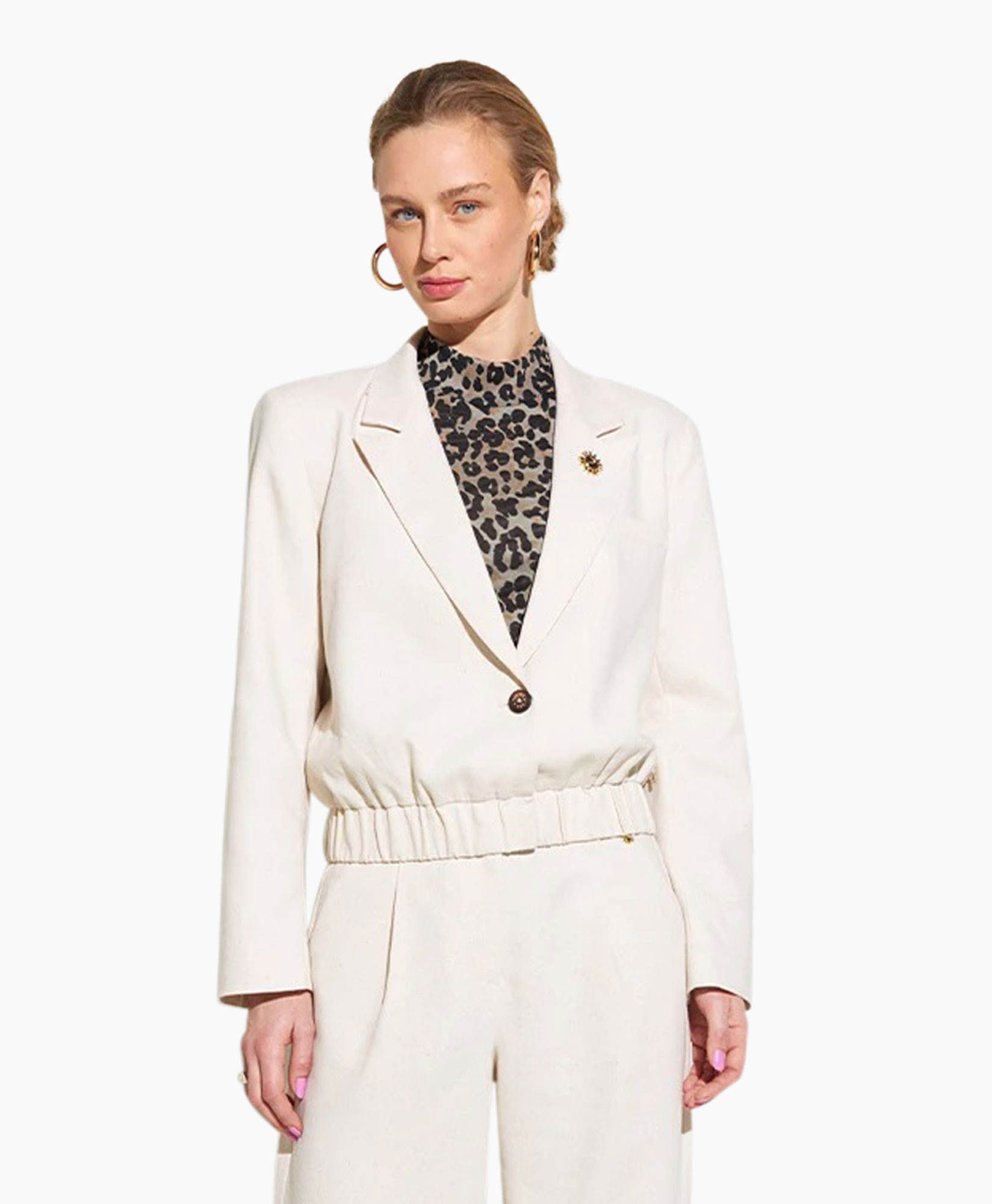 Blazer Frederique-bl Zand