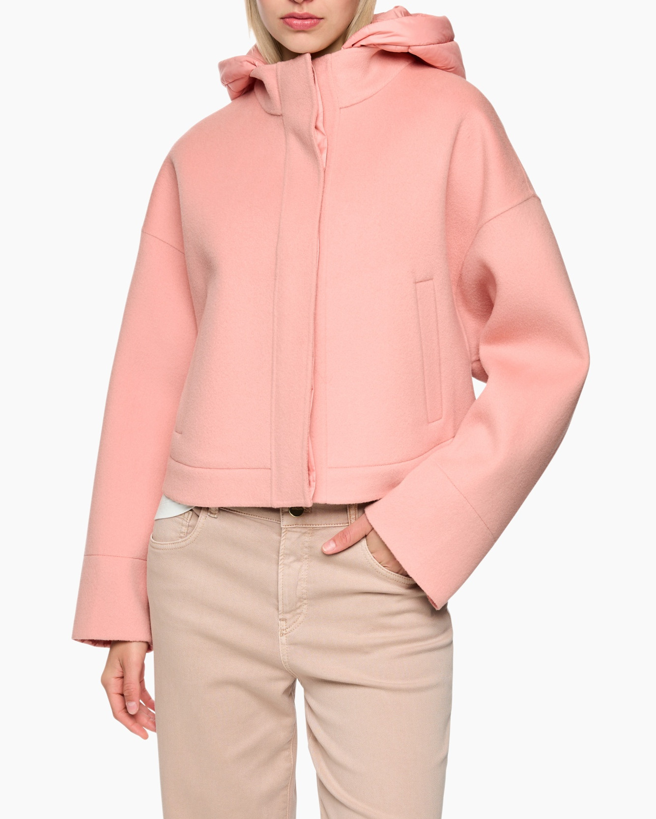 Sweater, Sweatshirt, Hoodie, Fleece, Coat