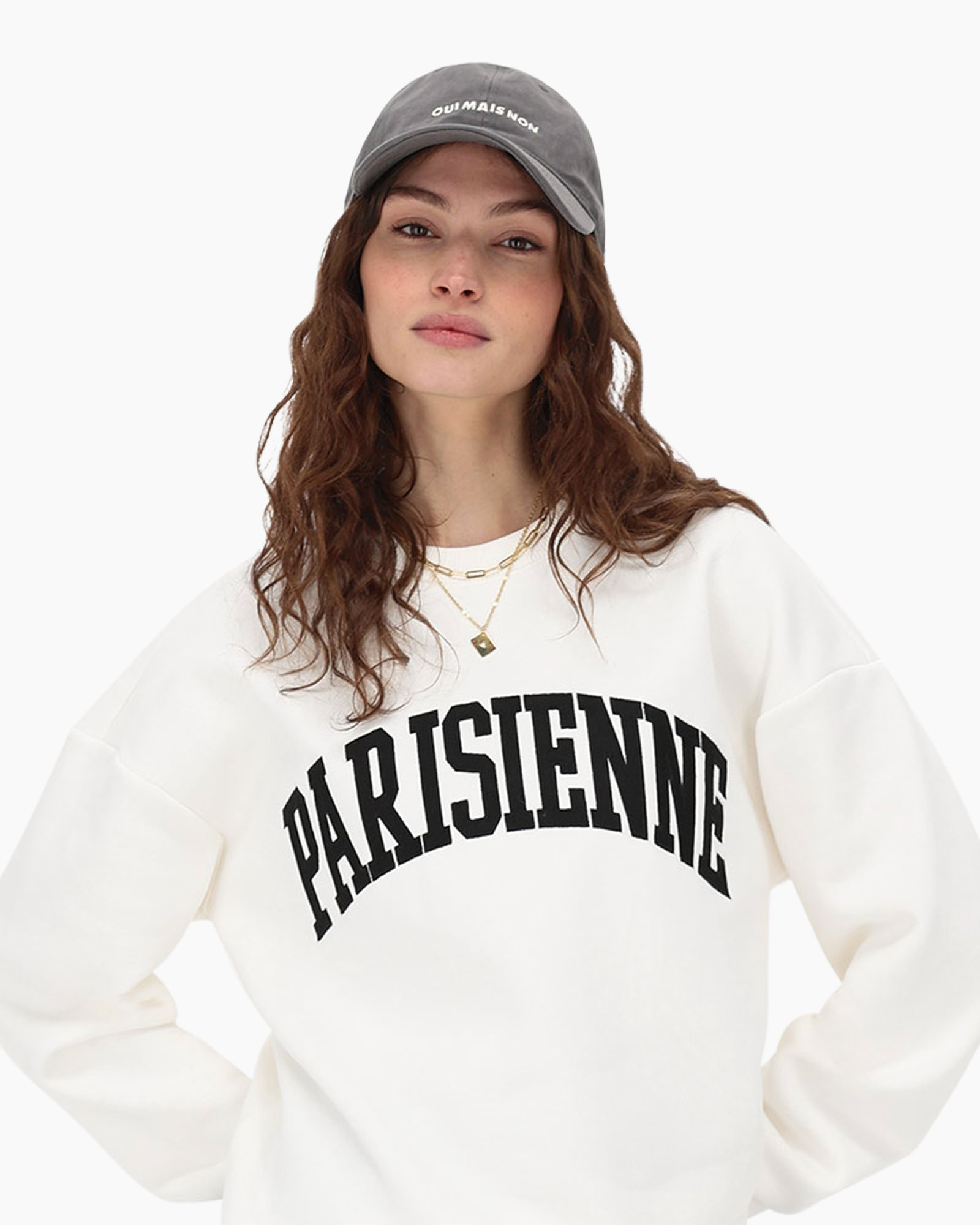 Trui Parisienne Sweater Wit