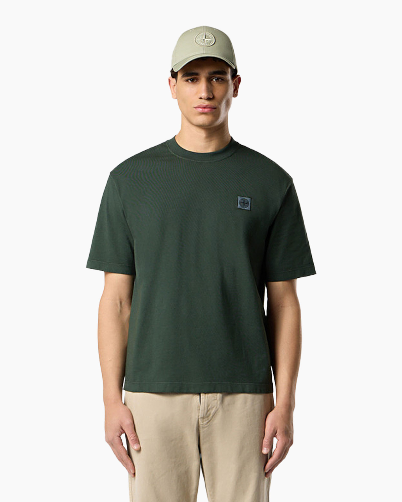 T-shirt Korte Mouw 2100025 S01 Groen