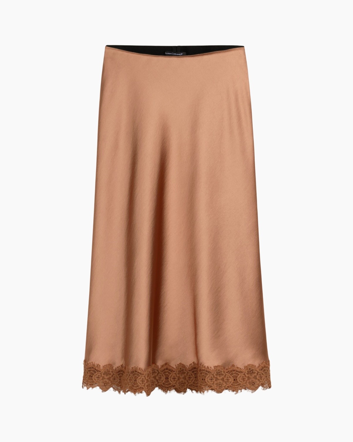 rok, midi, kantenkant-lace, effen, tanuw