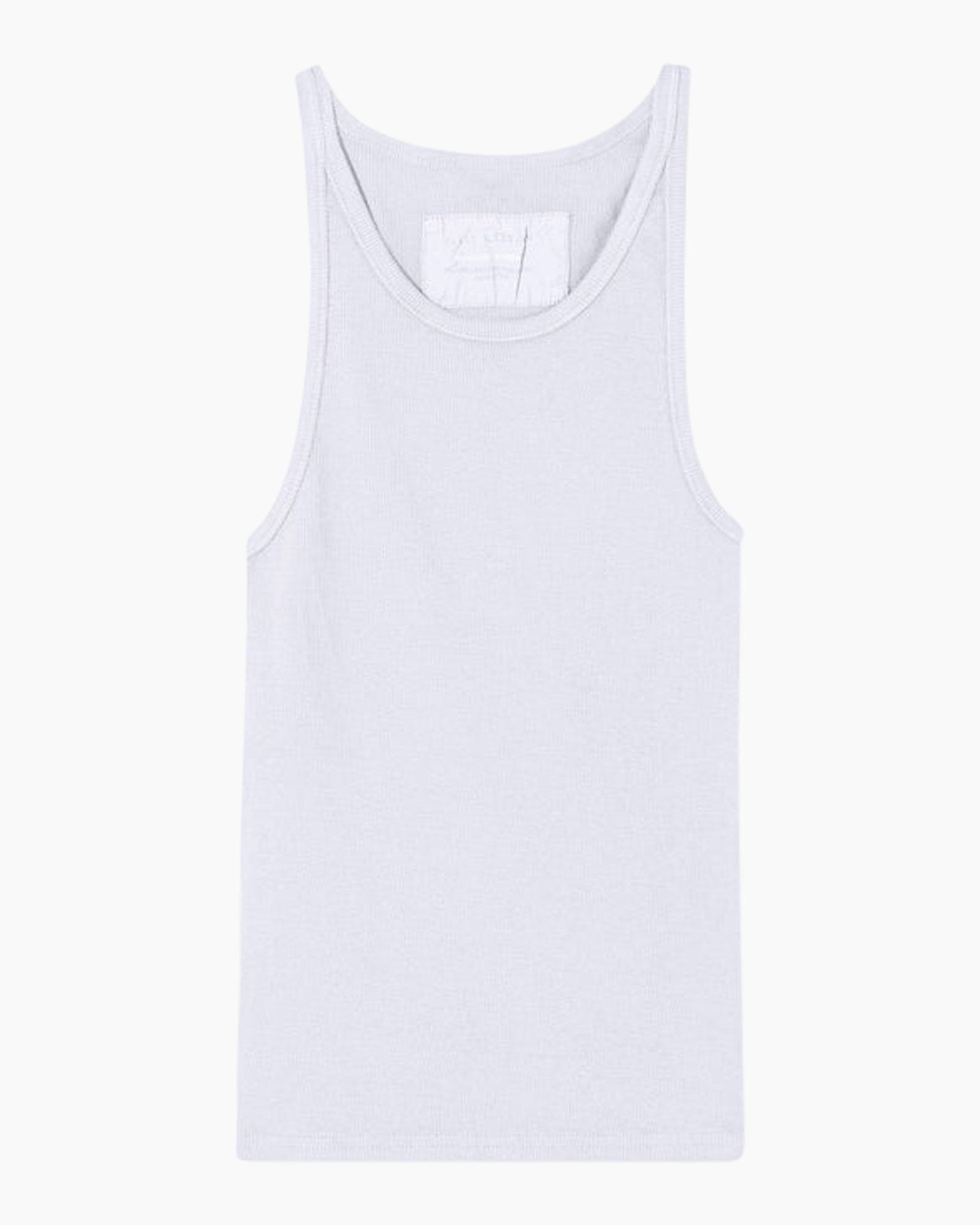 tank top, sleeveless, light blue, cotton, undergarment