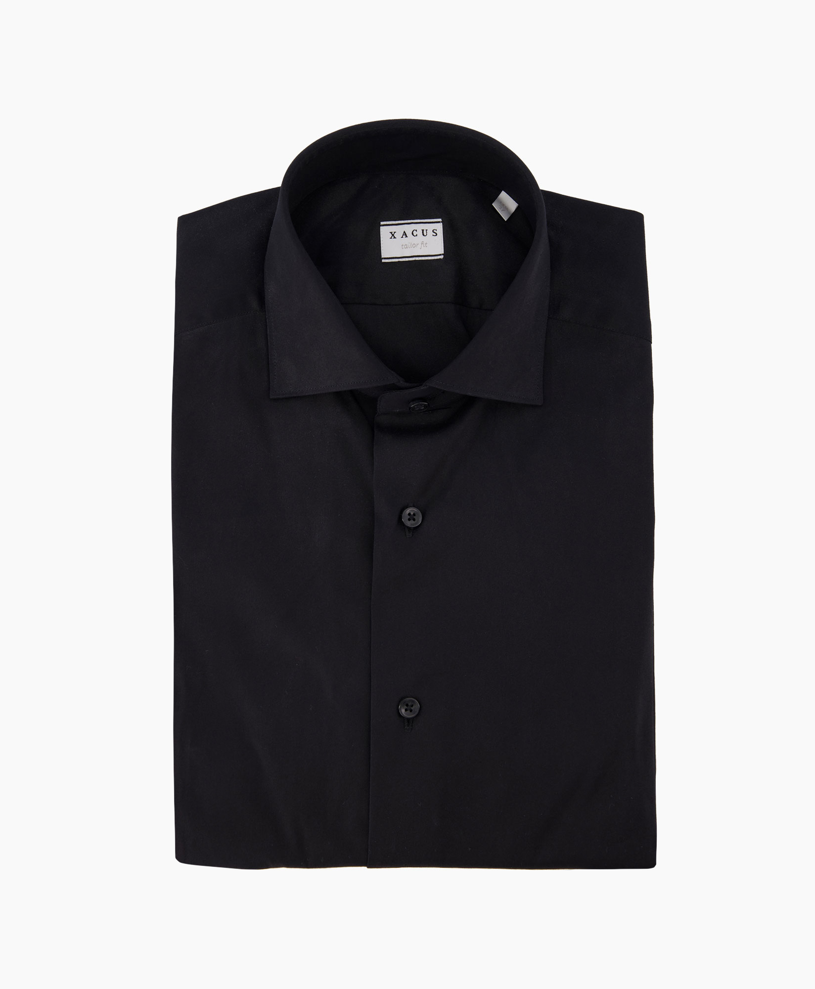 Xacus Overhemd 16125/558 Tailor Zwart