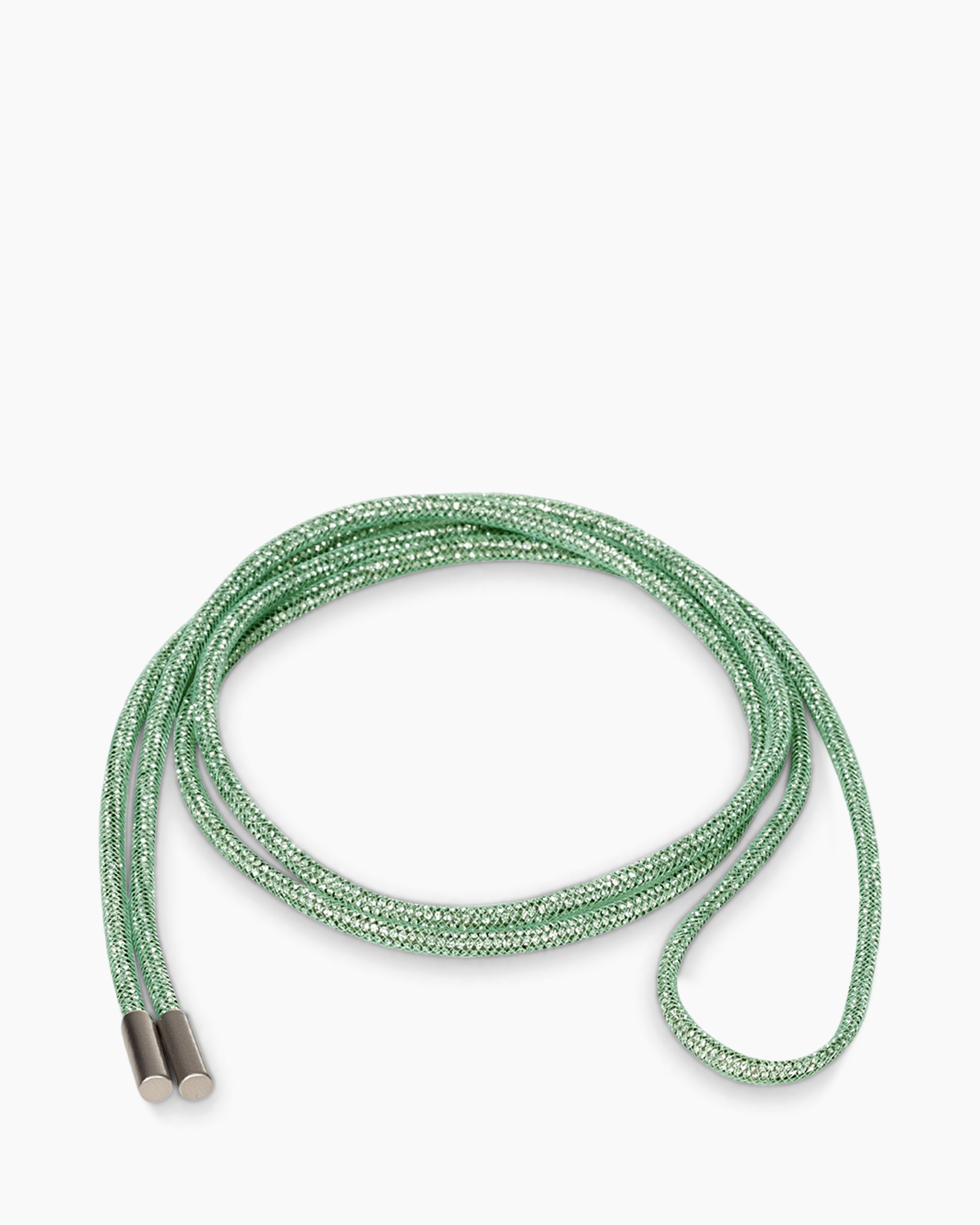 veters, snoer, groen, metalen punten, koord