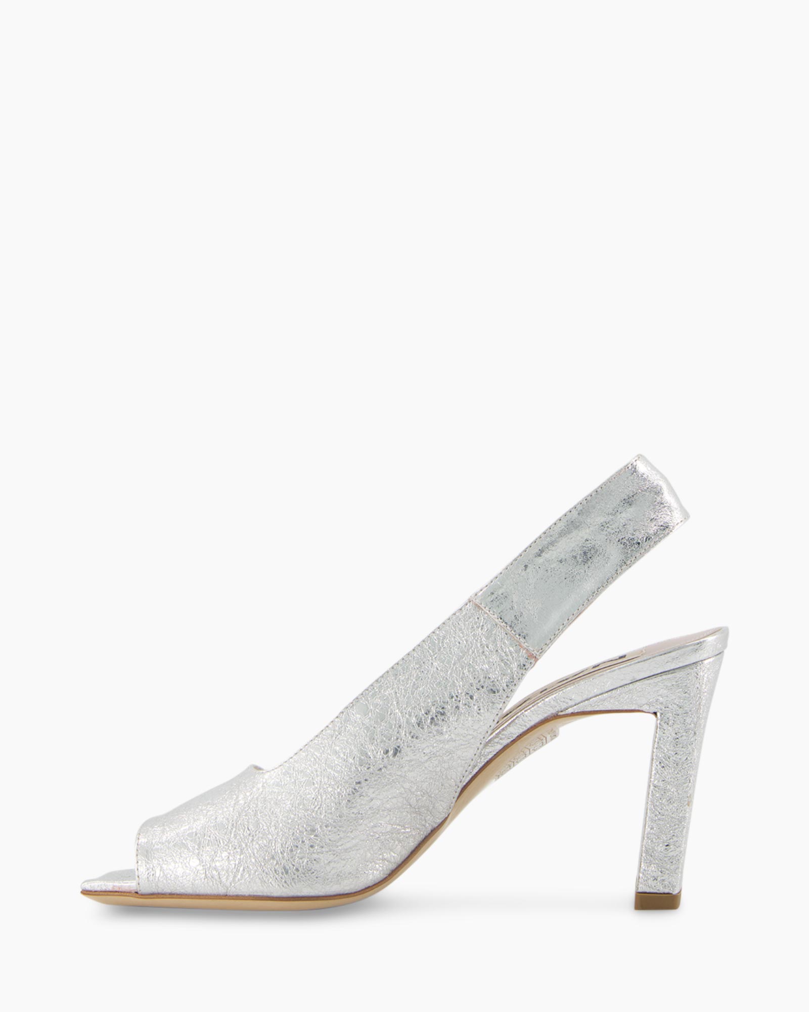 Pump Slingback  Zilver