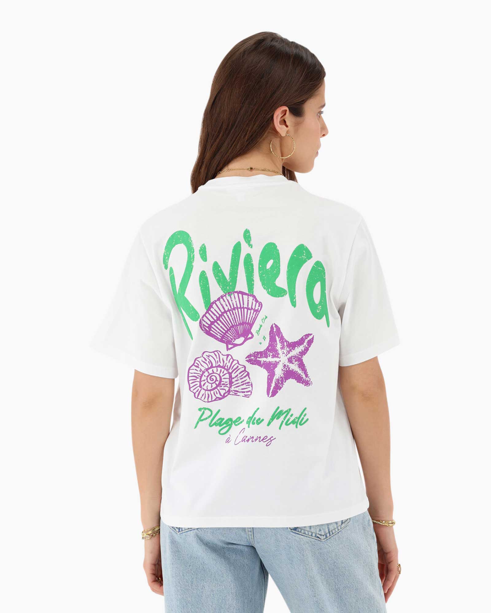 T-shirt Riviera Tee Wit