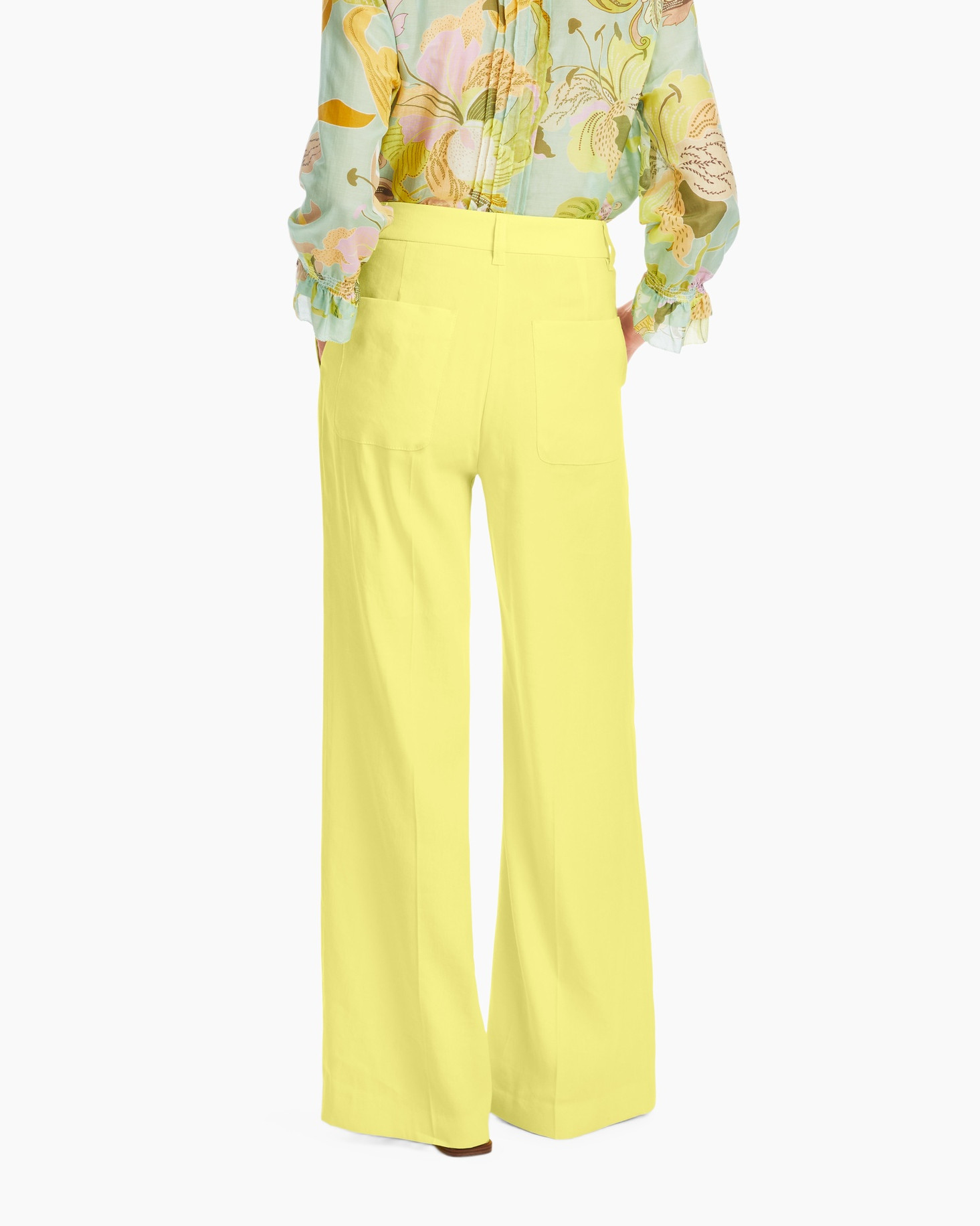 Broek Yc 81.60 W70 Geel