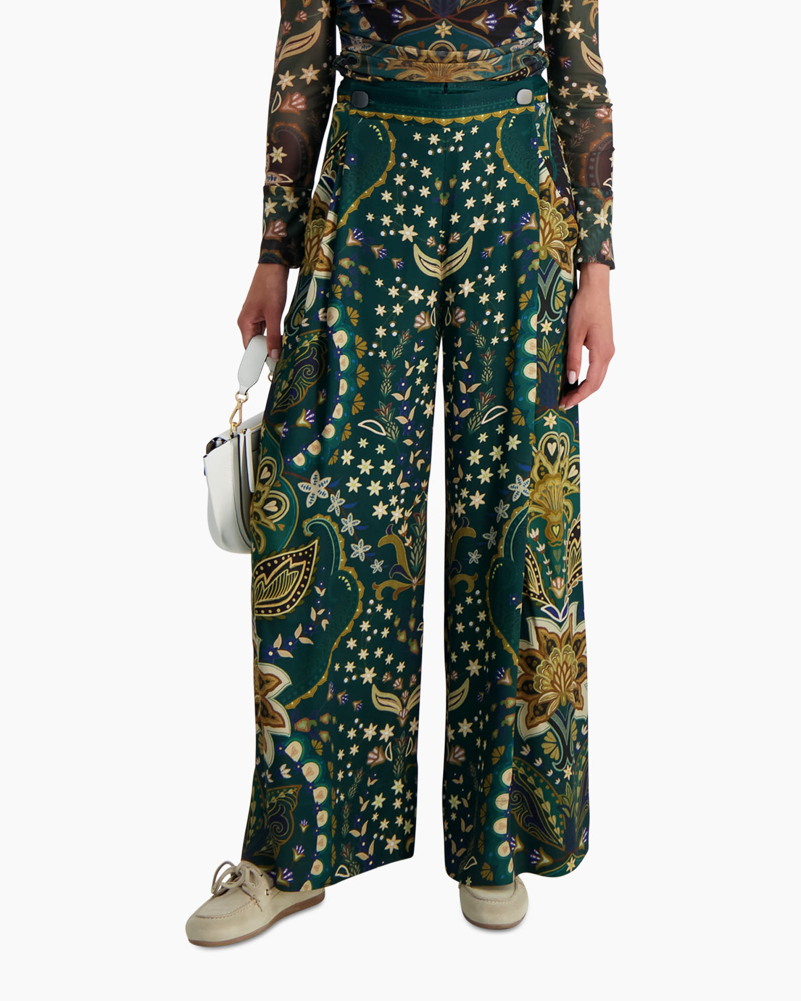 Pantalon Jaipur Flare Zwart
