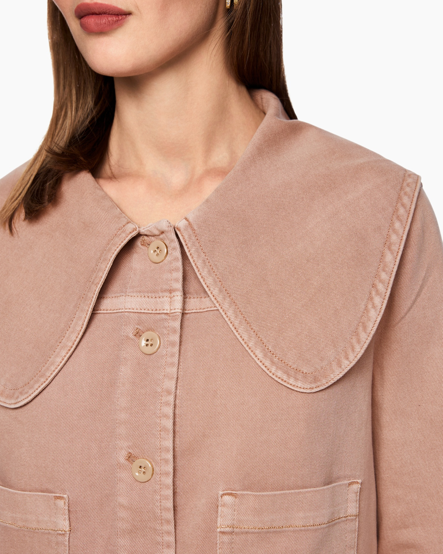 Coat, Jacket, Linen, Blouse, Long Sleeve