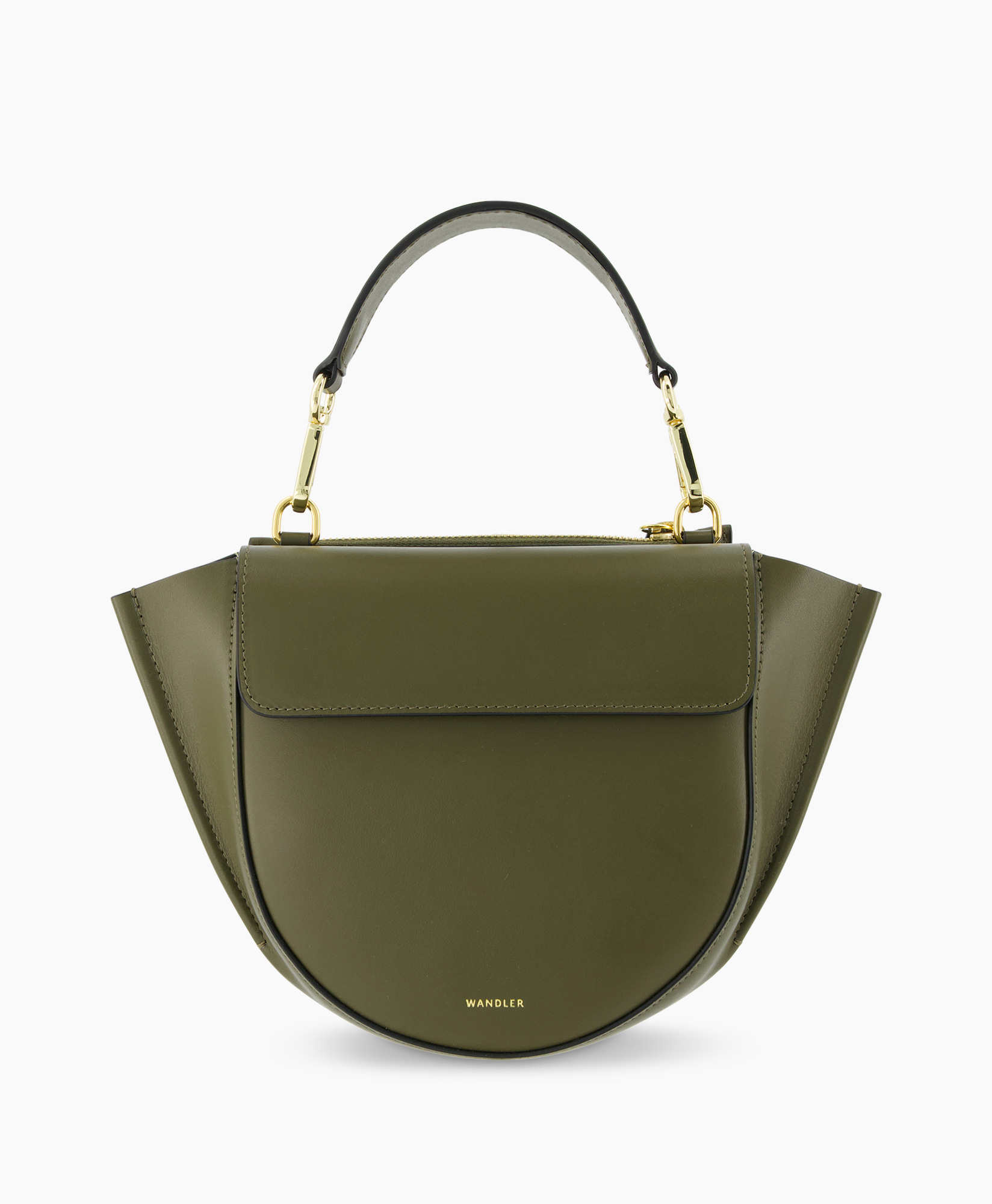 Wandler Crossbody Tas Hortensia Mini Donker Groen