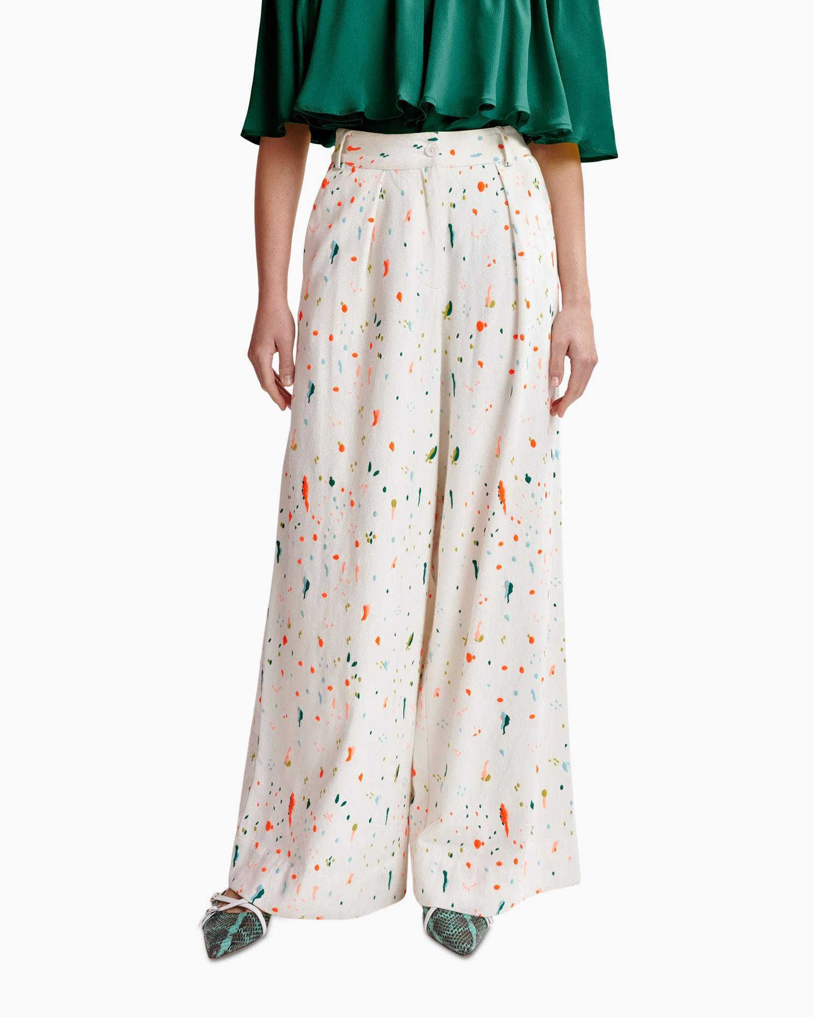 Broek Hilmington Off White