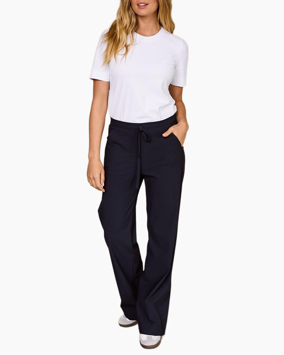 Broek Abigail Trousers Licht Grijs