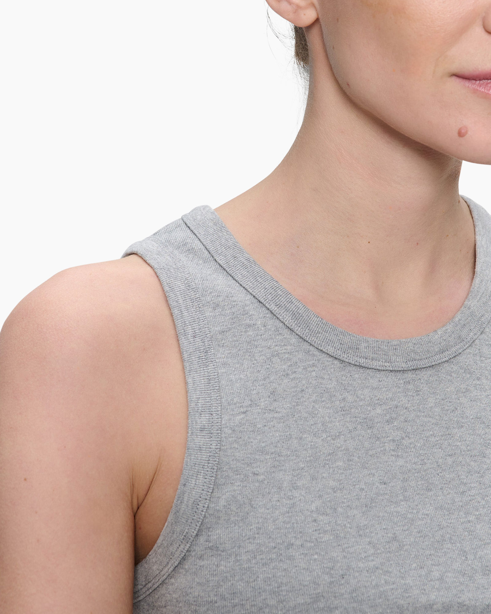 Top Organic Cotton Grijs