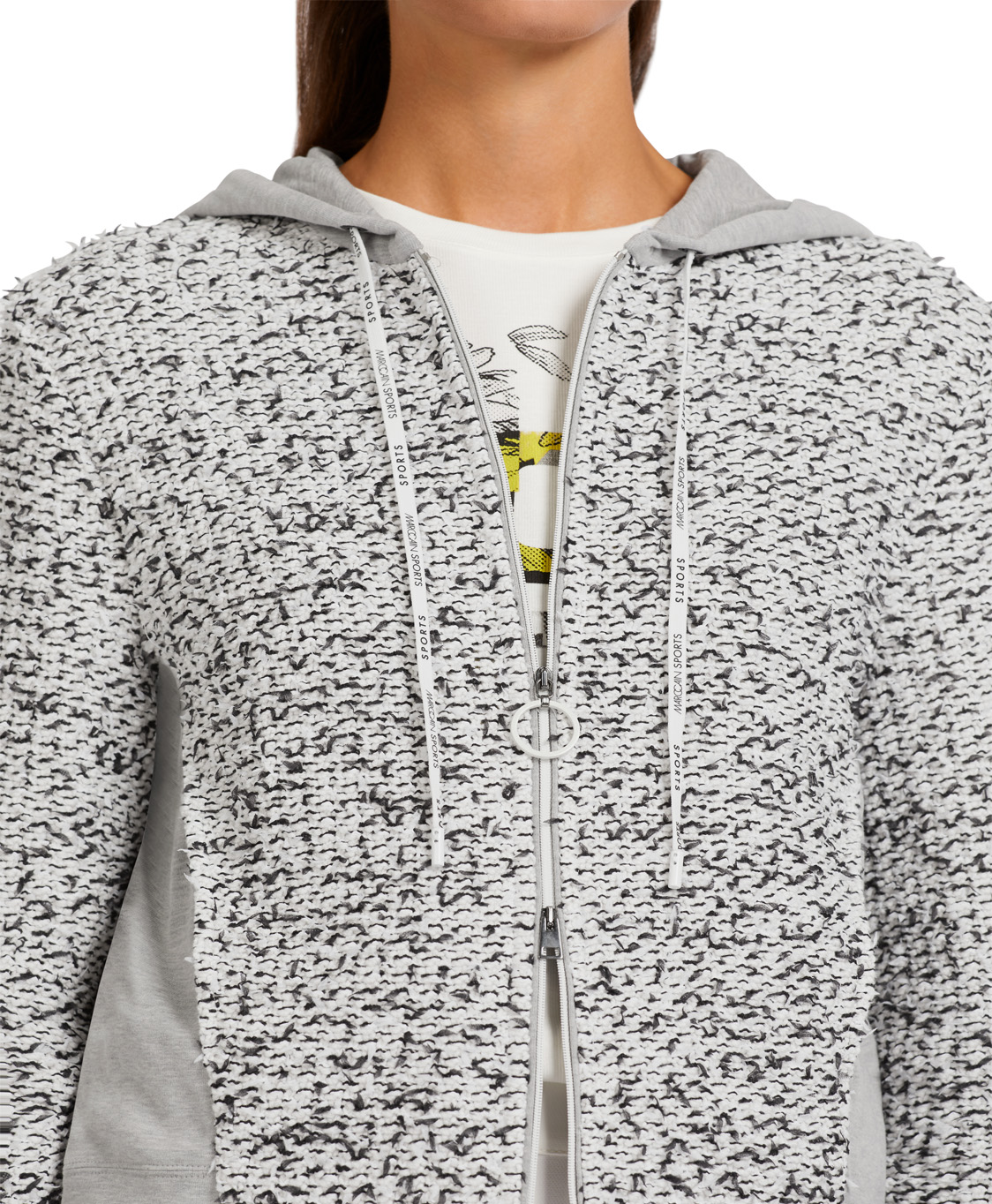 Marccain Sport Vest Us 39.06 M01 Grijs