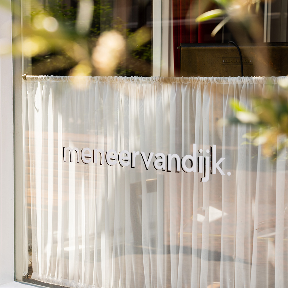 gordijnen voor de bistro meneervandijk